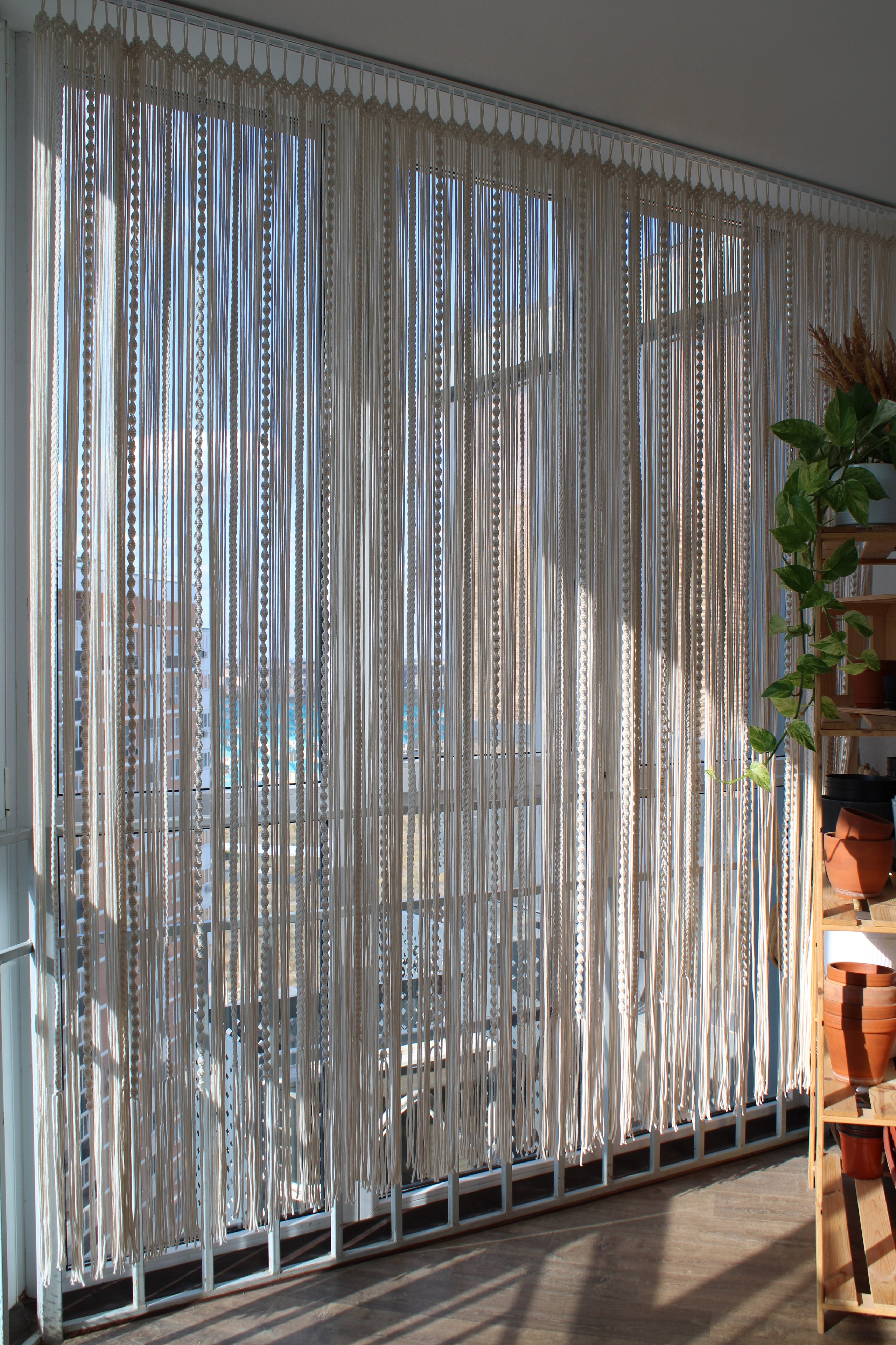 Шторы. Авторские тканые полотна из натуральных материалов