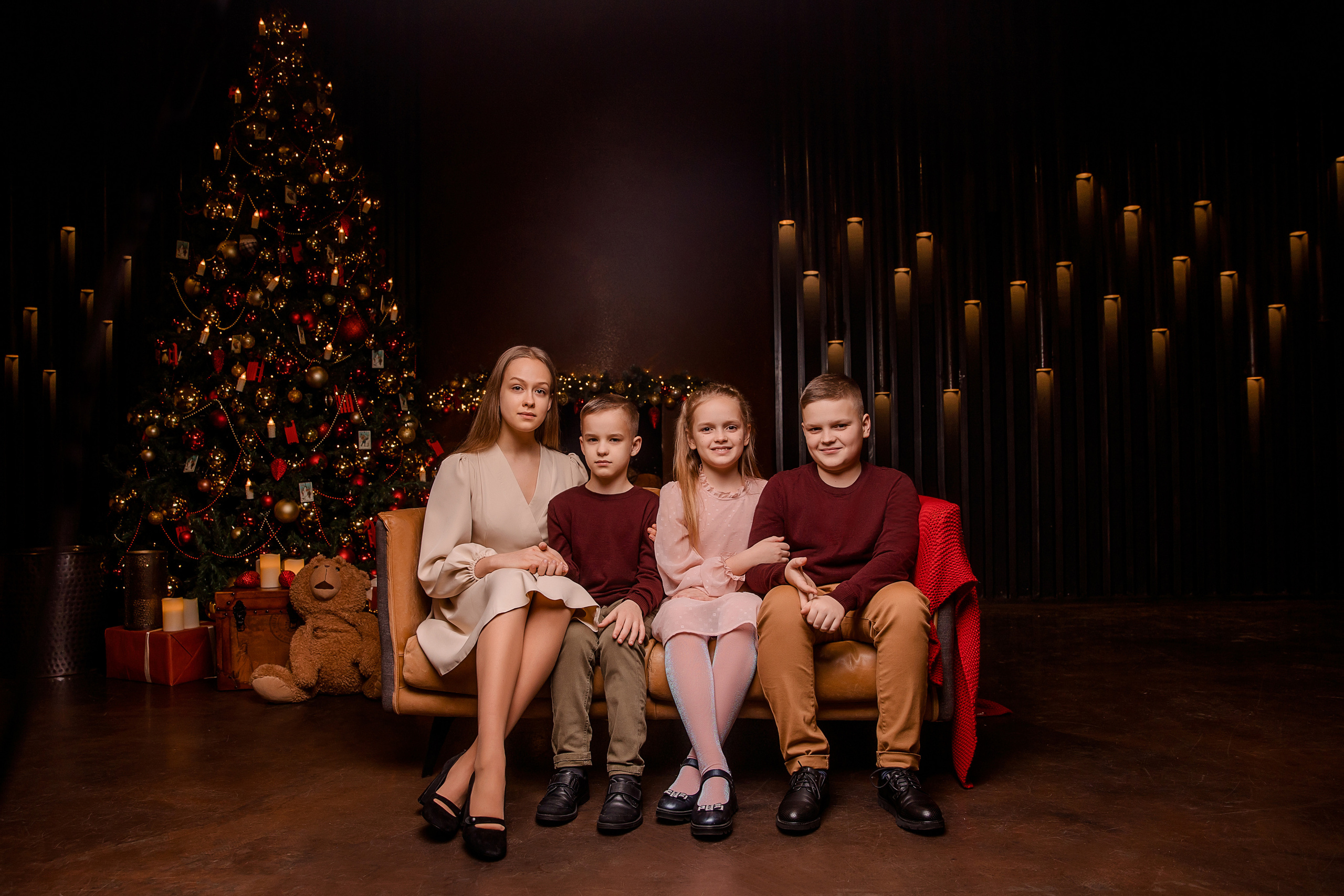 Новогодние фотосессии — фотостудии. Семейный и детский фотограф в Москве Вера Ускова