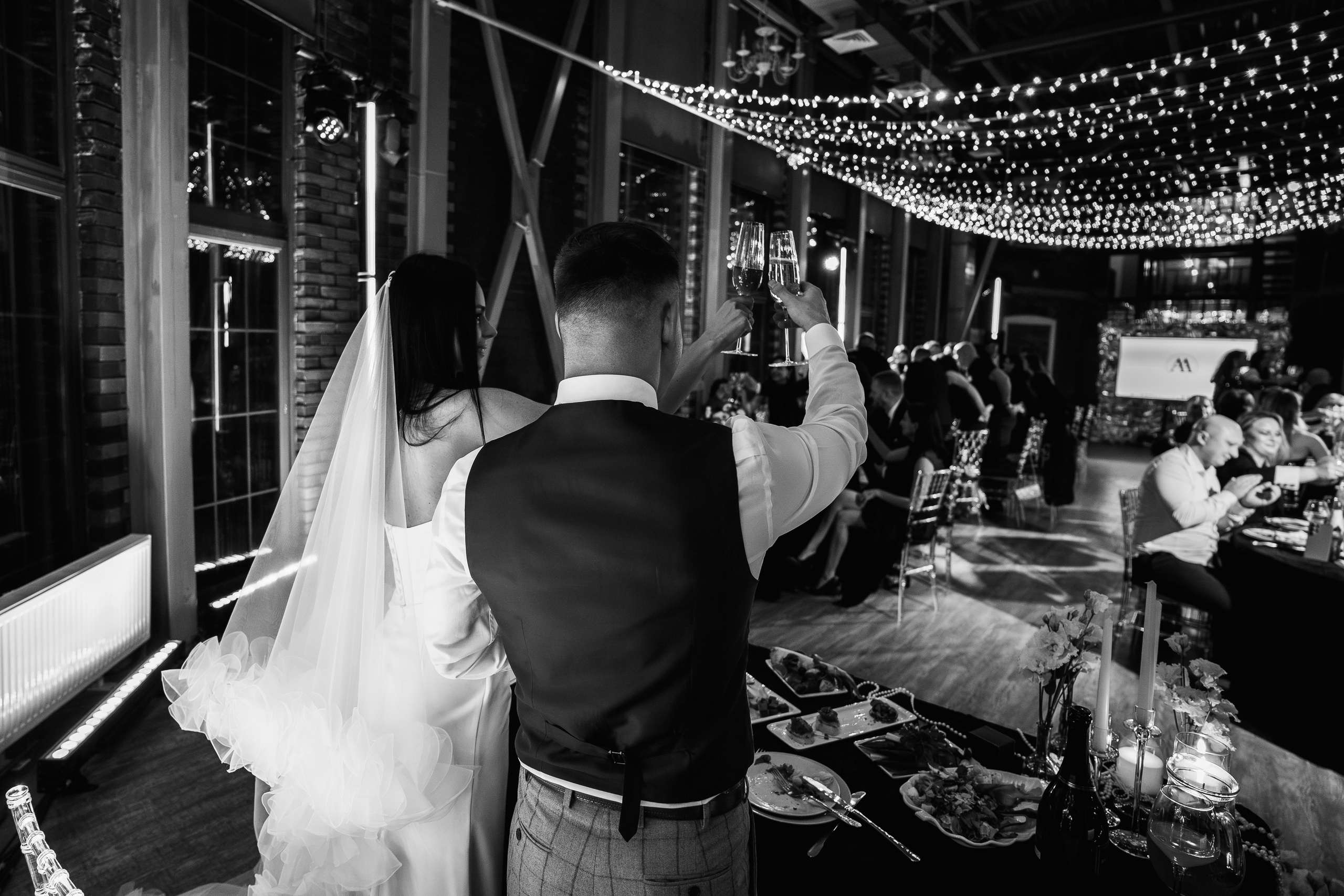 Свадебный банкет. Свадебный фотограф Москва и МО