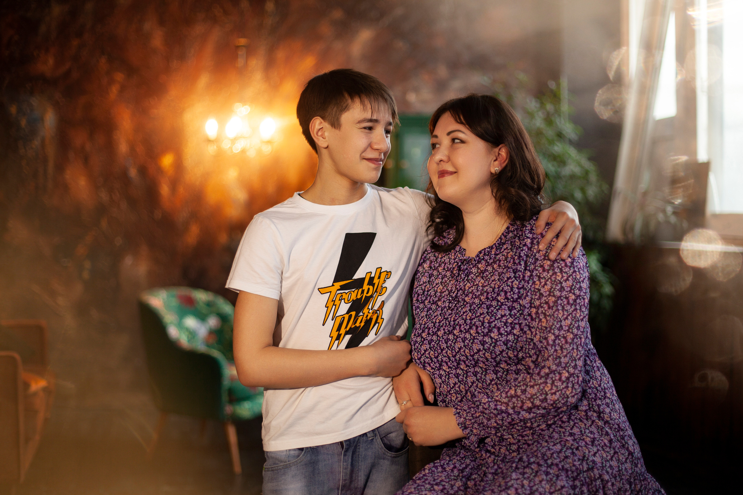 Семейная фотосессия в студии. Семейный, школьный фотограф в Нижнем Новгороде Елена Сентюрева