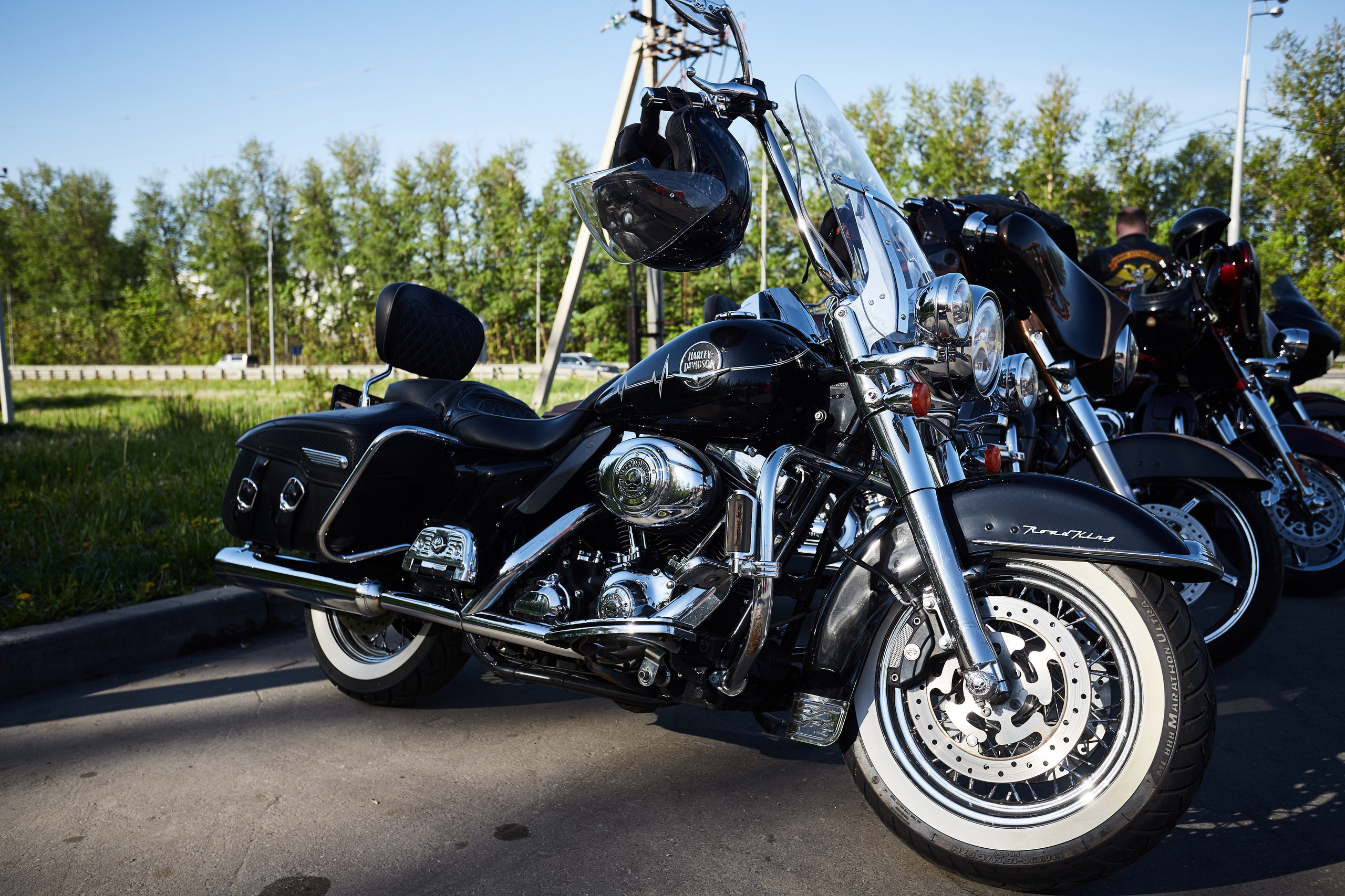 Harley Davidson Club Russia открытие мотосезона. Репортажный Фотограф