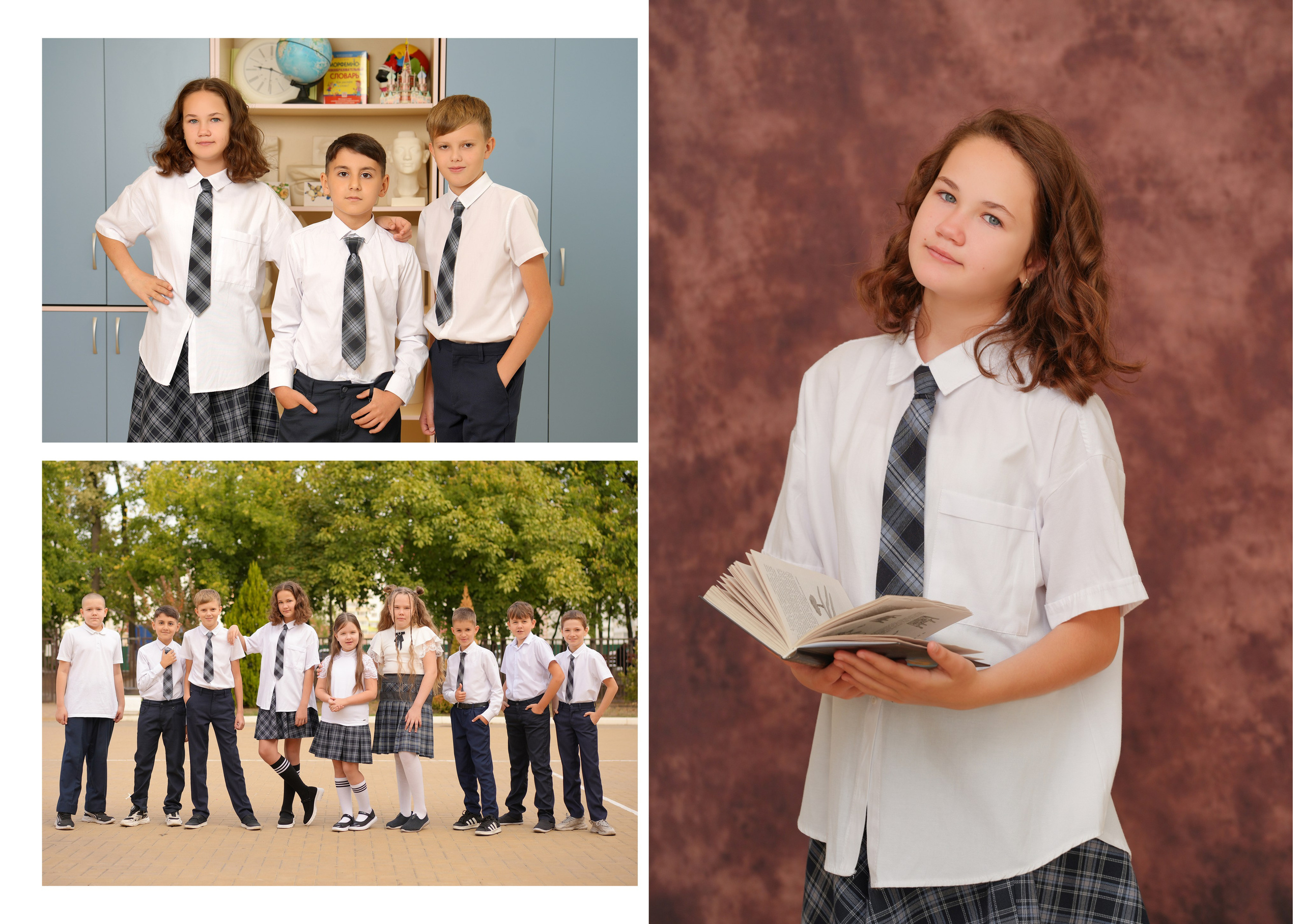 ШКОЛА 104 — 4 «В» класс. Красивый выпускной альбом в Краснодаре