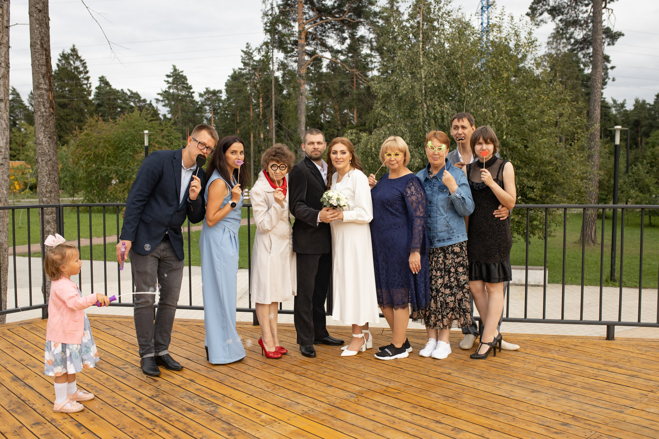 Свадебная фотосессия в Пестовском парке. Фотограф в Железнодорожном и Балашихе