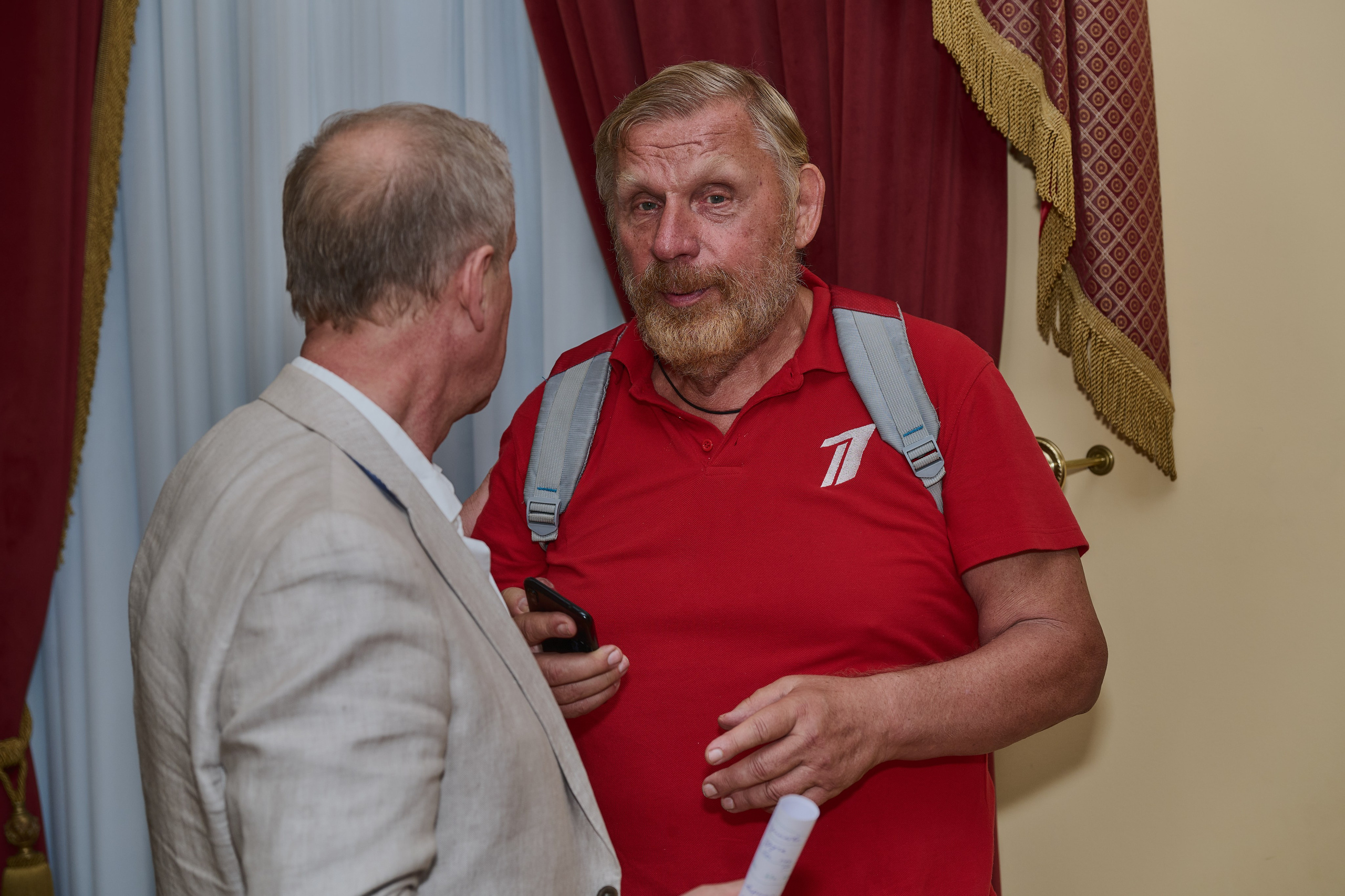 Церемония награждения медалями «Память Героев Отечества». Фотограф Роман Адлер