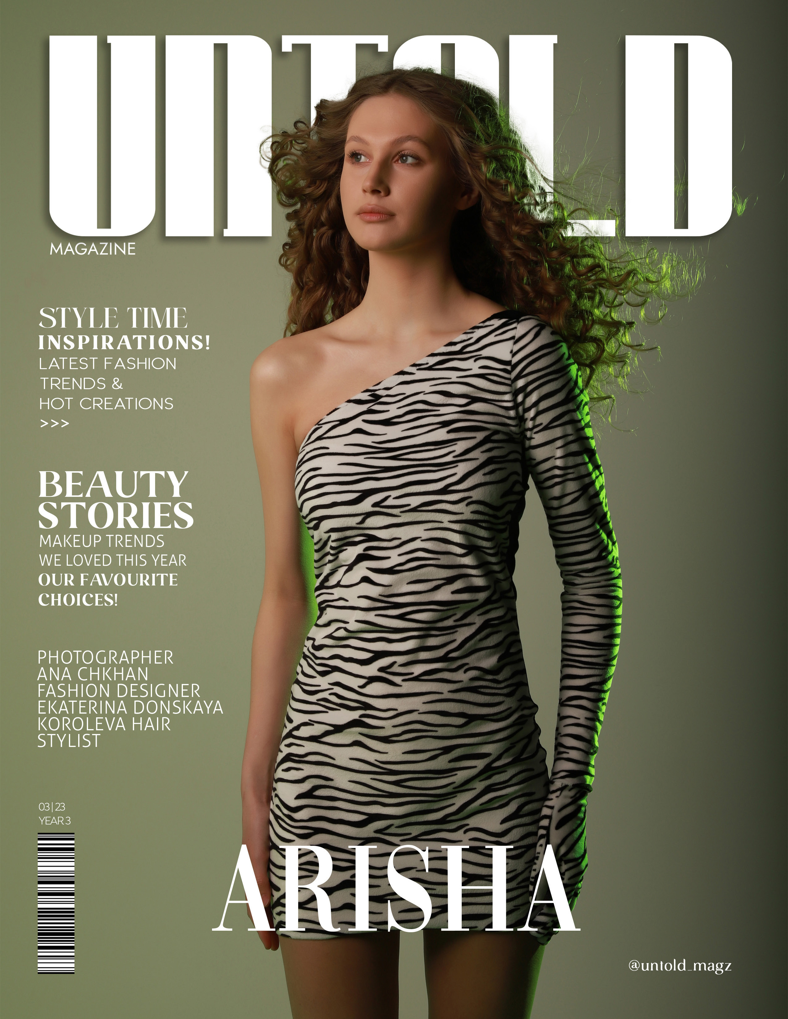 Обложки глянцевых изданий. Яна Чхан — Фотограф в Донецке и не только