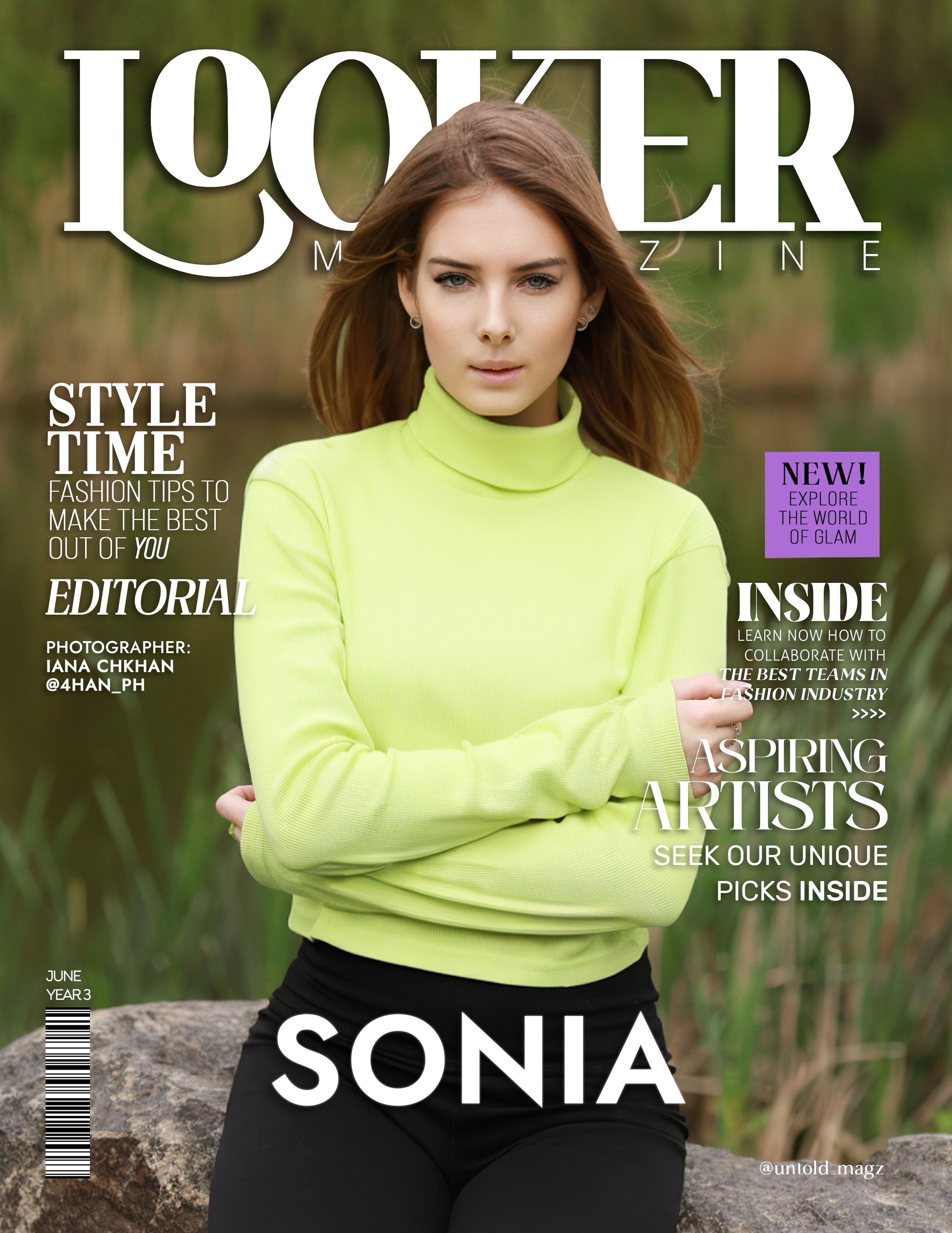 Обложки глянцевых изданий. Яна Чхан — Фотограф в Донецке и не только