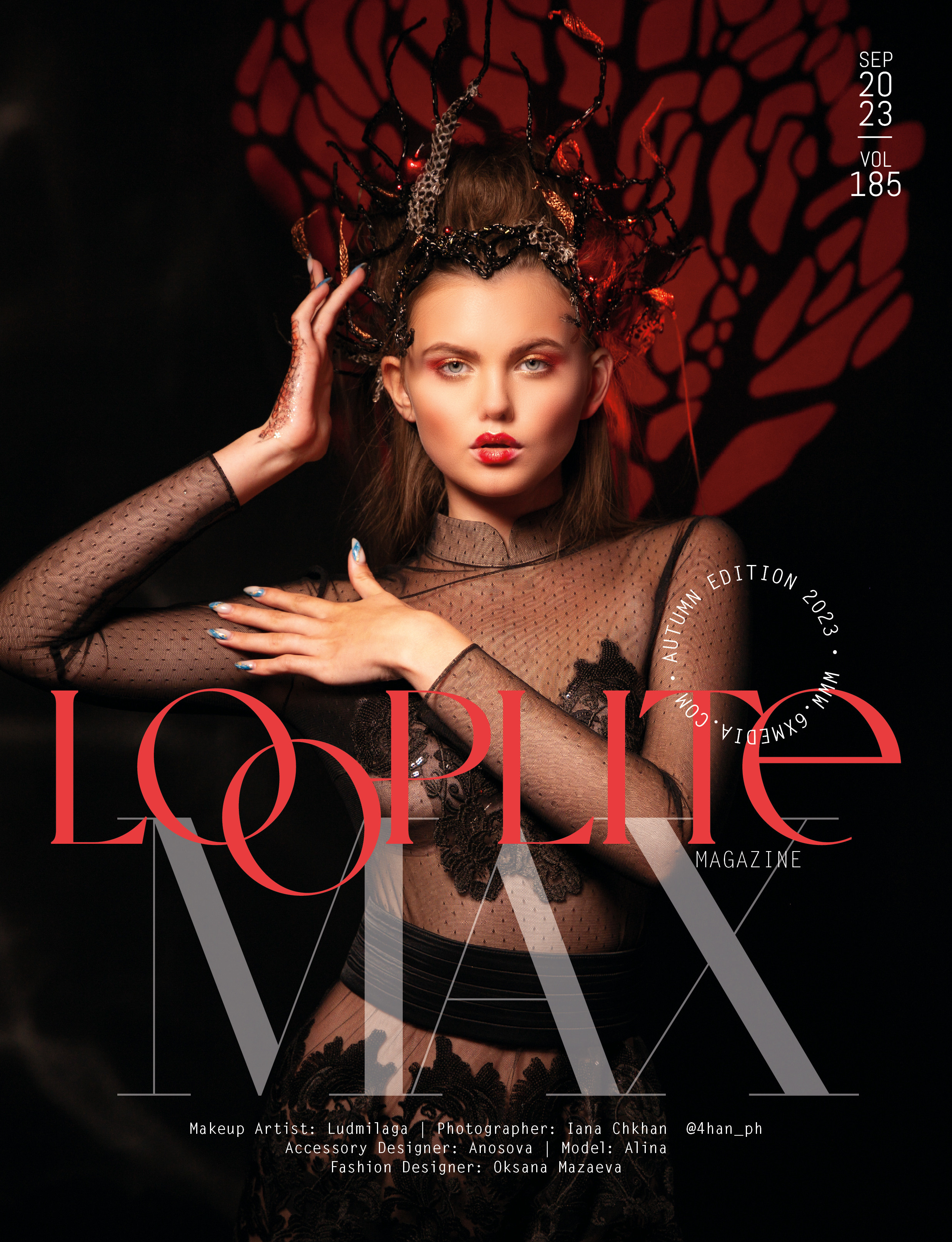 Обложки глянцевых изданий. Яна Чхан — Фотограф в Донецке и не только