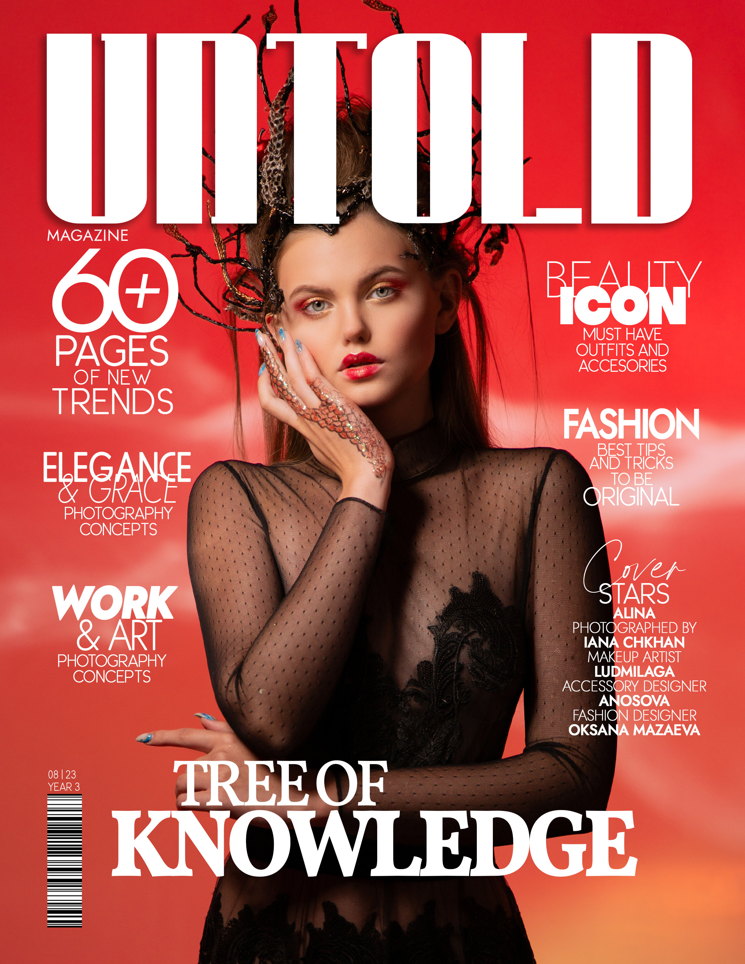 Обложки глянцевых изданий. Яна Чхан — Фотограф в Донецке и не только