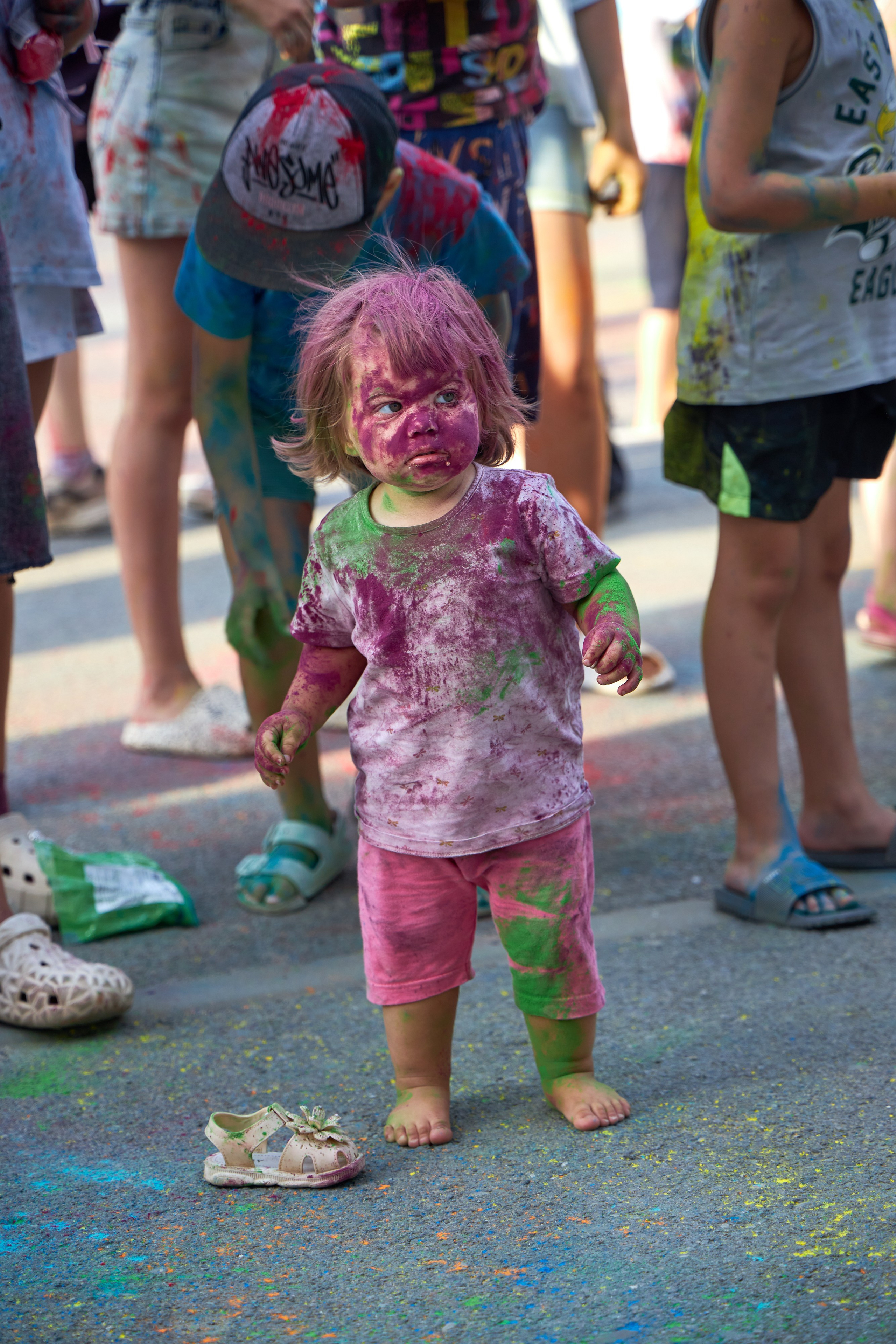 Репортажные кадры с детских праздников