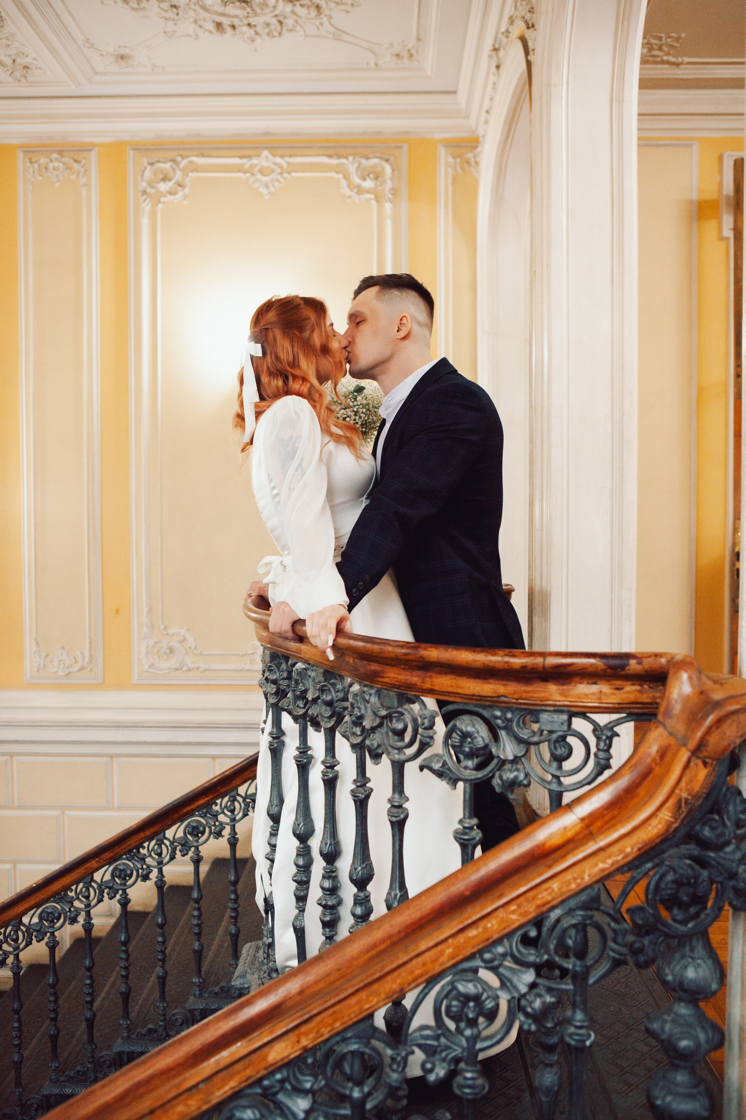 свадебная фотосессия в пушкинской библиотеке