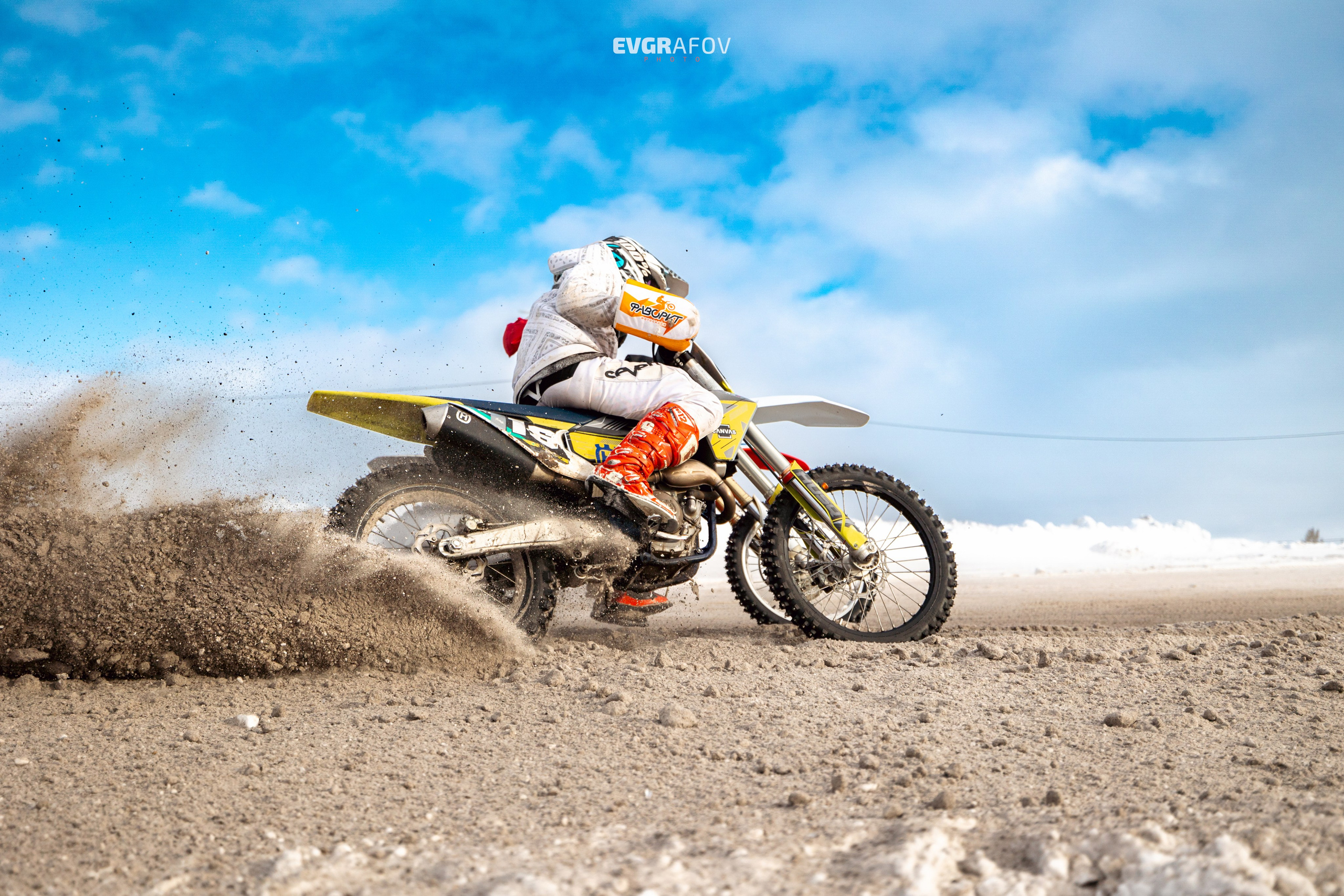 Открытый кубок Республики Татарстан по мотокроссу 3 этап. 4 февраля 2024 г. Фотограф Евграфов Александр