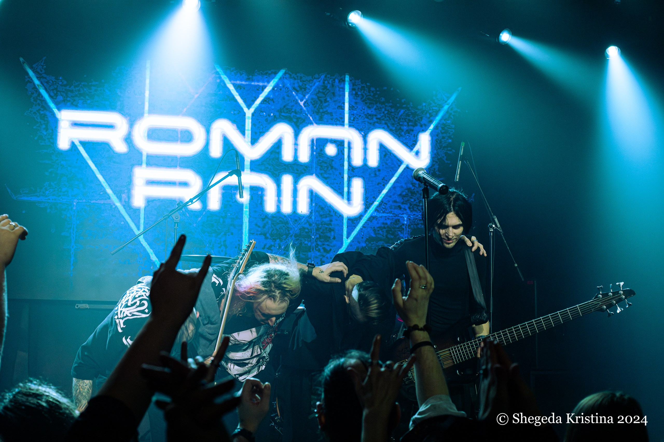 Roman Rain, концерт в клубе Serdce, Питер