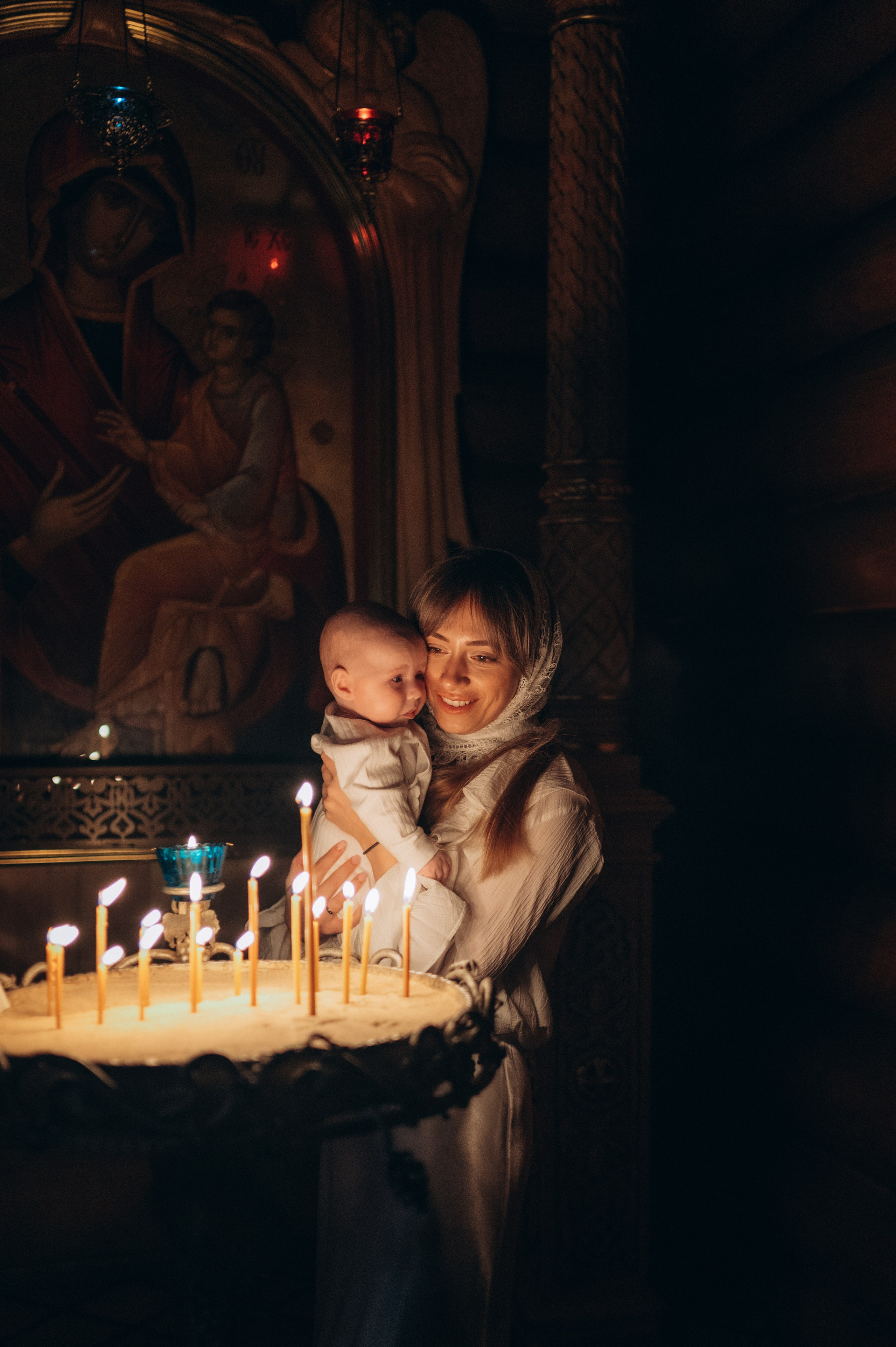 Крещение Тимура (Храм Святой Троицы). Семейный фотограф в Минске Дарья Дреко