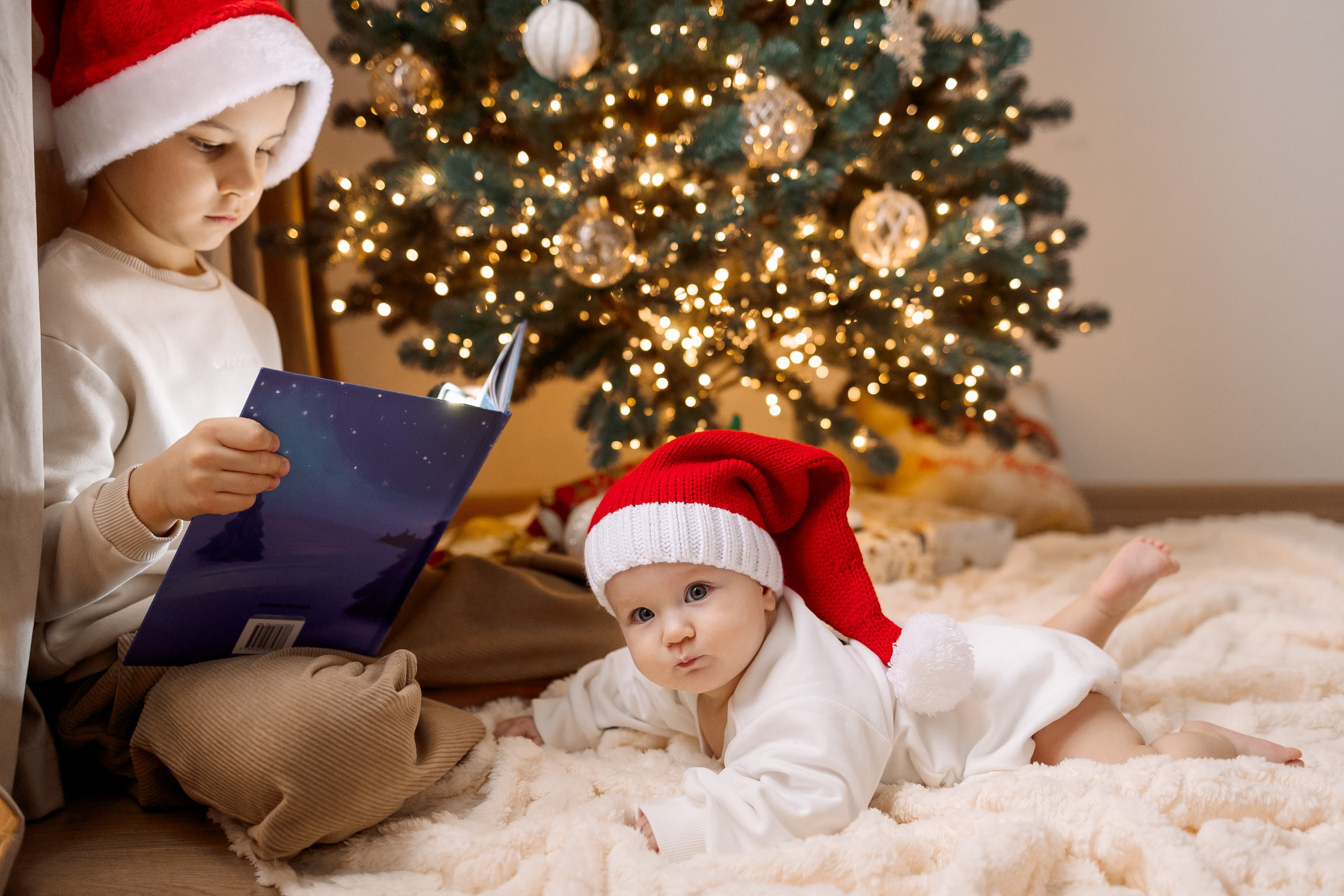 Домашняя Новогодняя история. Семейный Фотограф в Москве Евгения Симоненко