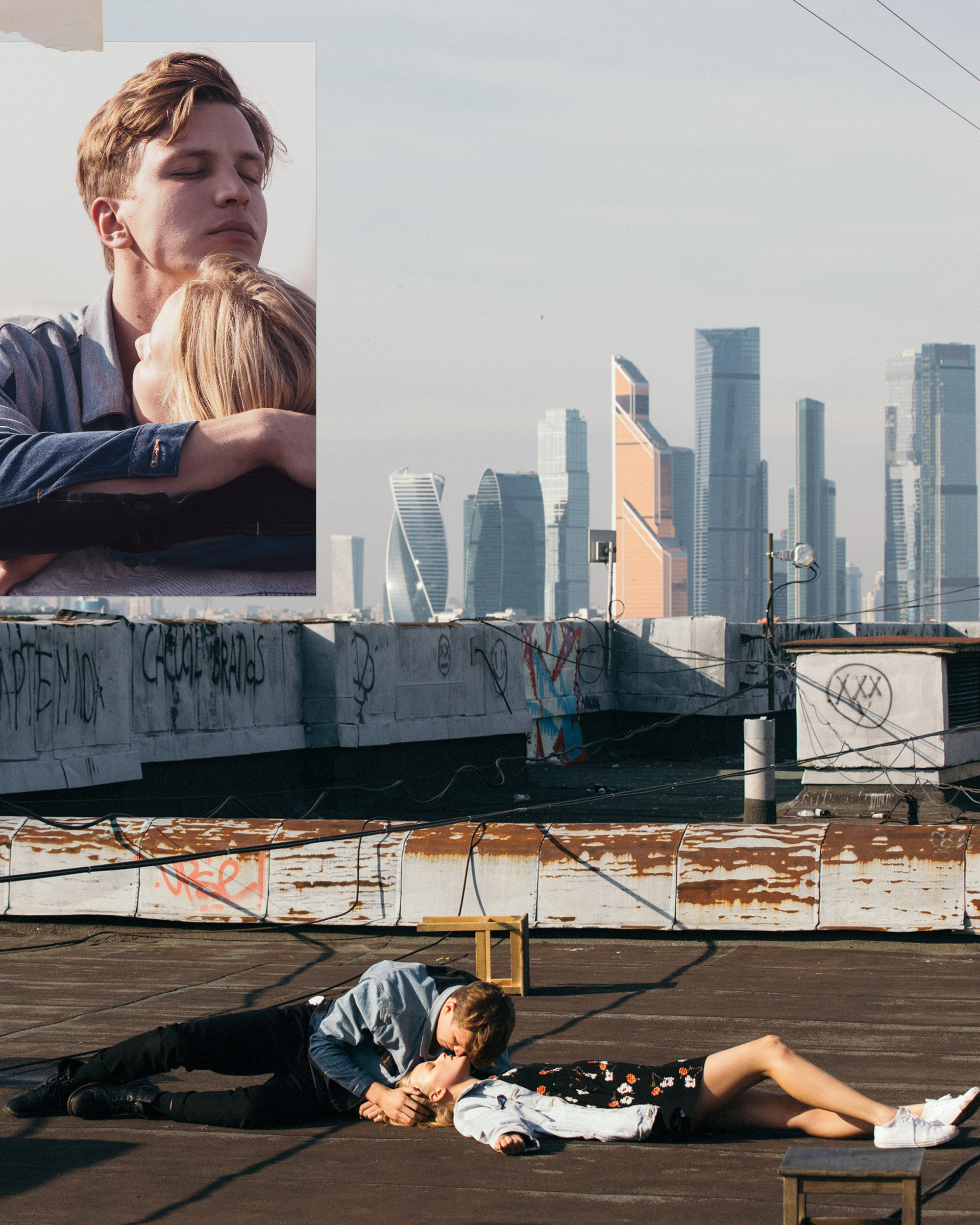 Портретная фотосессия в студии и стритфотография