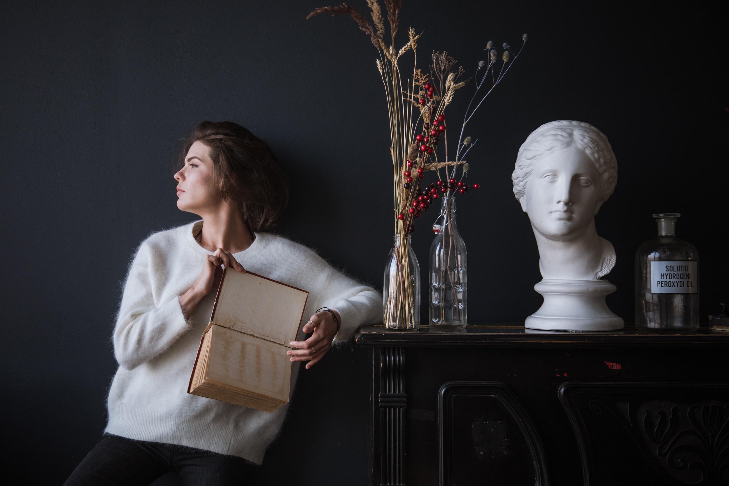 Портретная фотосессия в студии и стритфотография