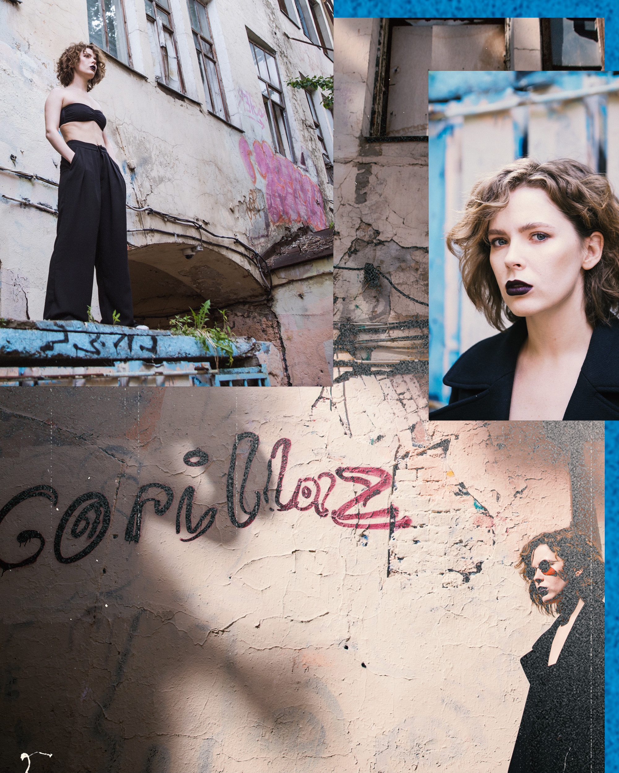 Портретная фотосессия в студии и стритфотография