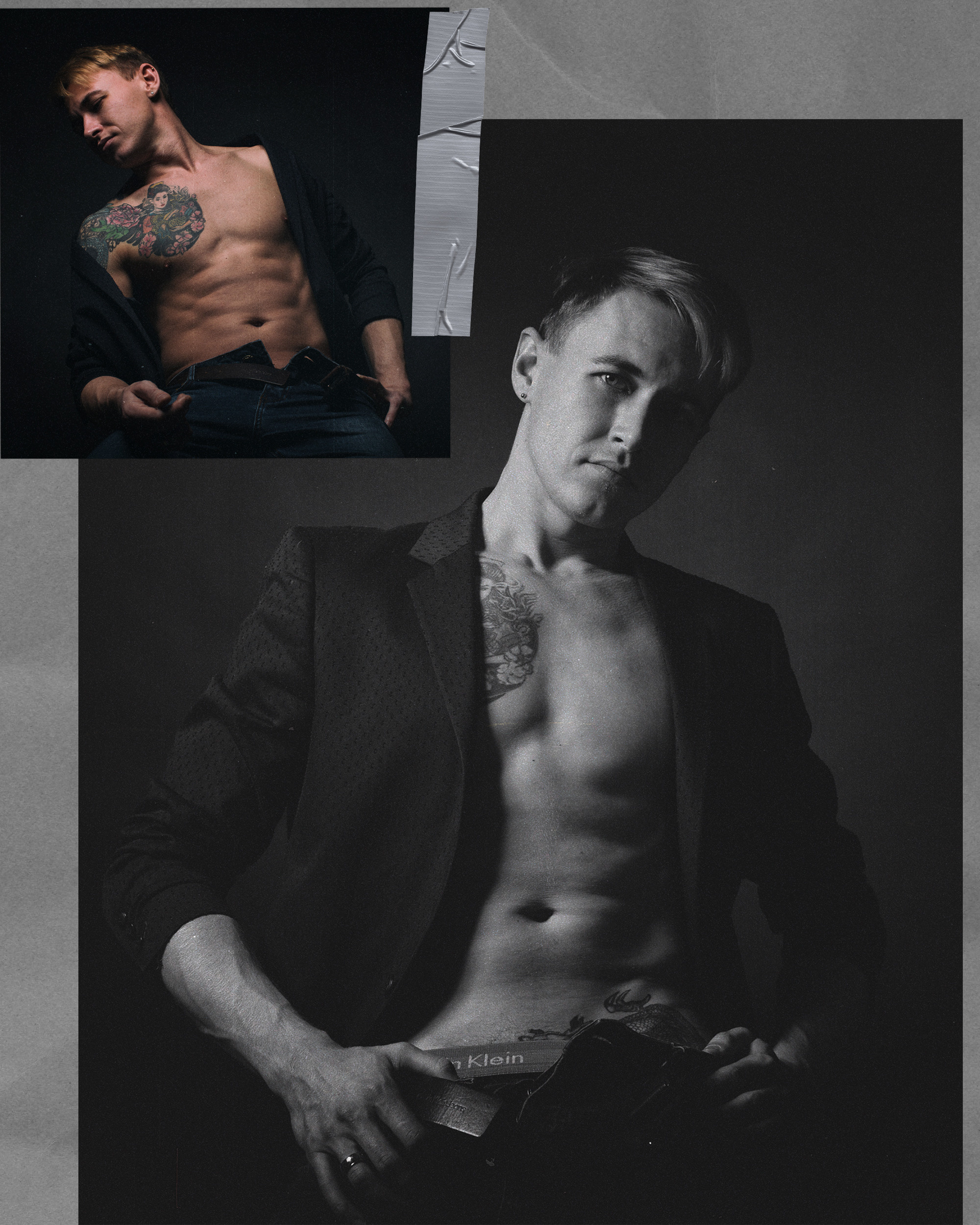 Портретная фотосессия в студии и стритфотография