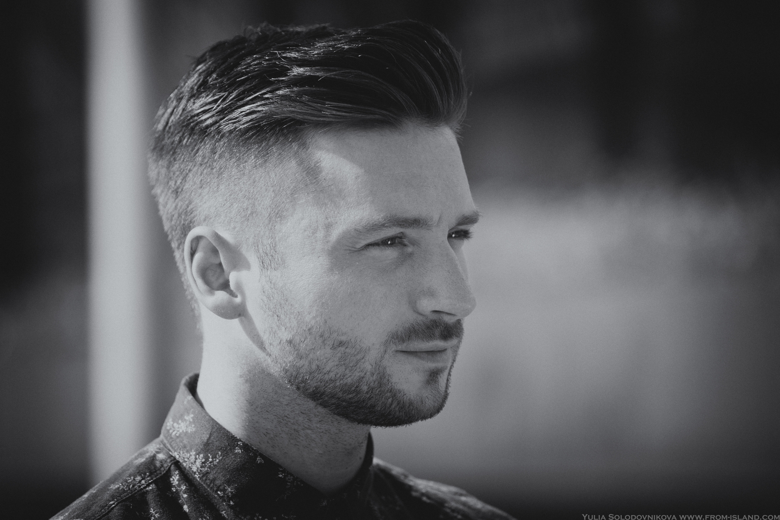 Портретная фотосессия в студии и стритфотография