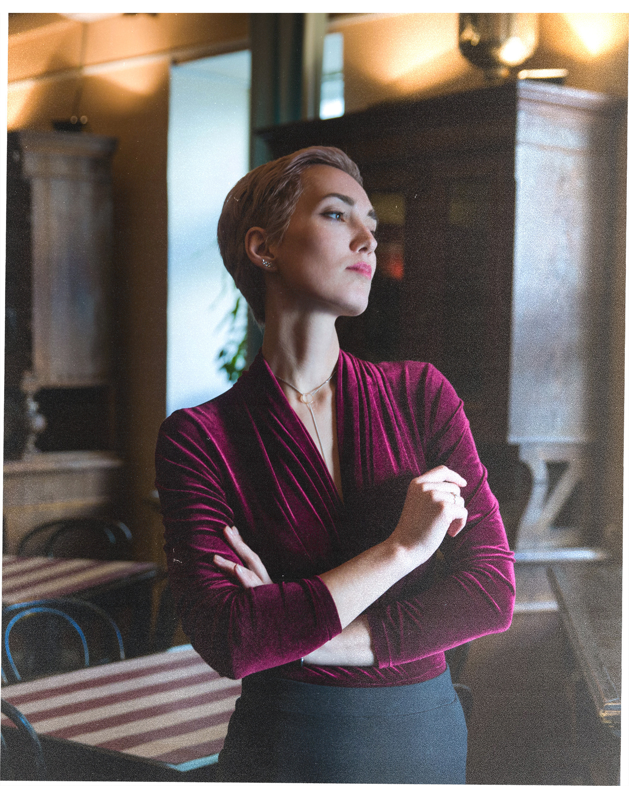 Портретная фотосессия в студии и стритфотография