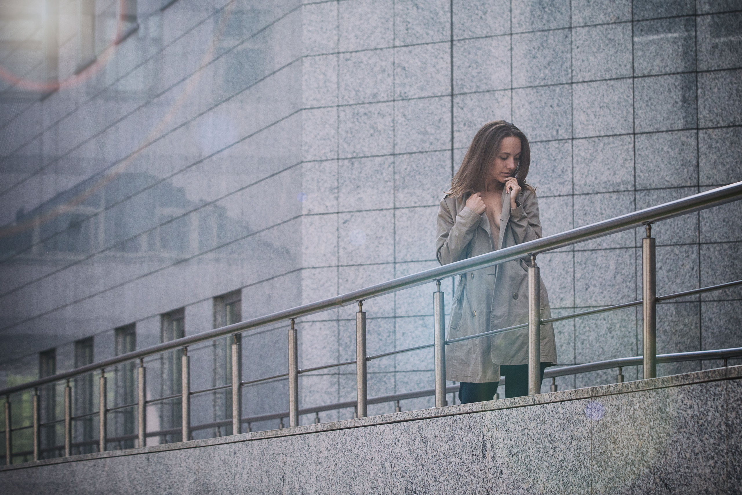 Портретная фотосессия в студии и стритфотография