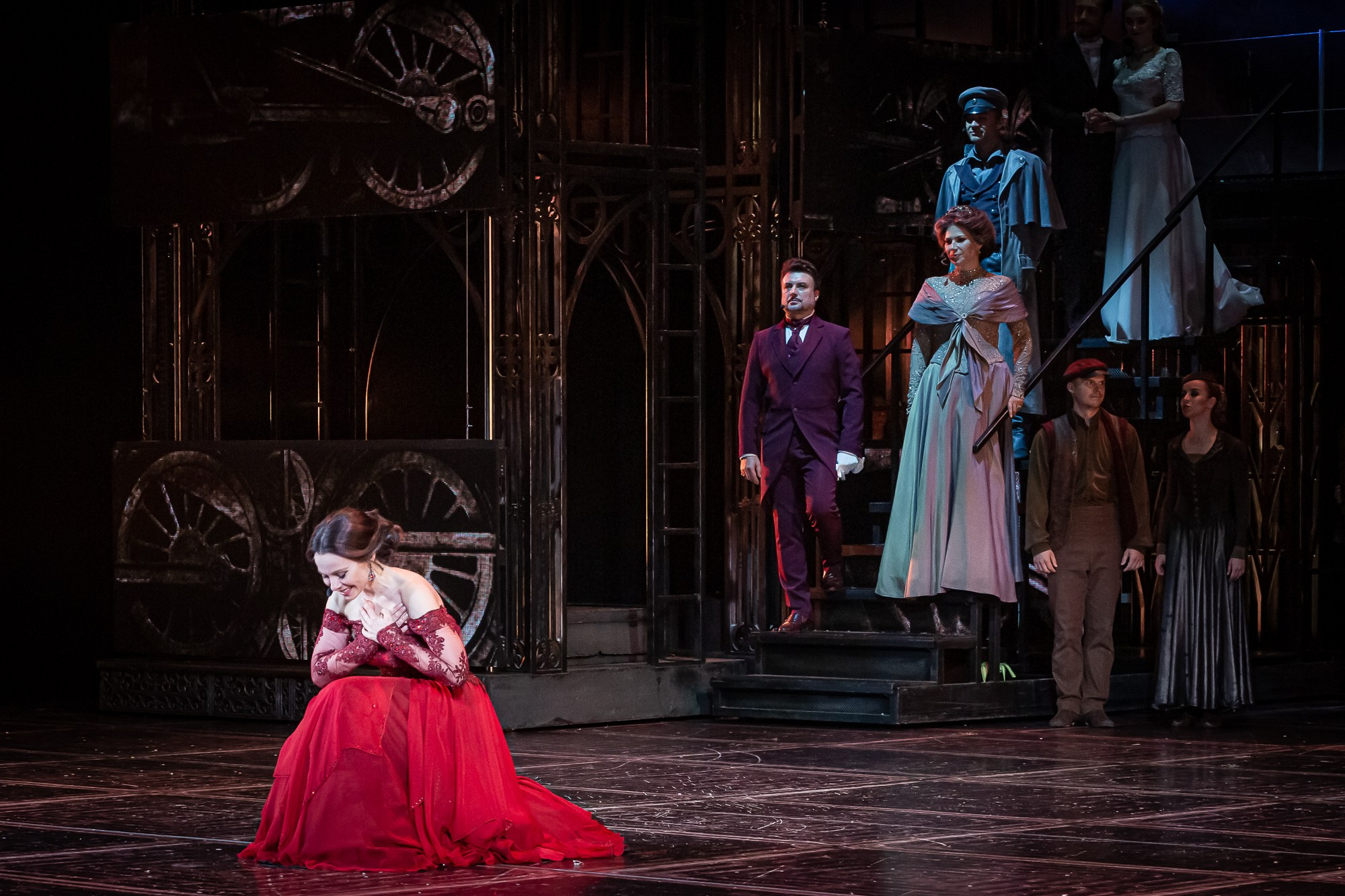 Мюзикл Анна Каренина. Фотограф Андрей Зикеев, фотостудия AzArt Studio в Москве