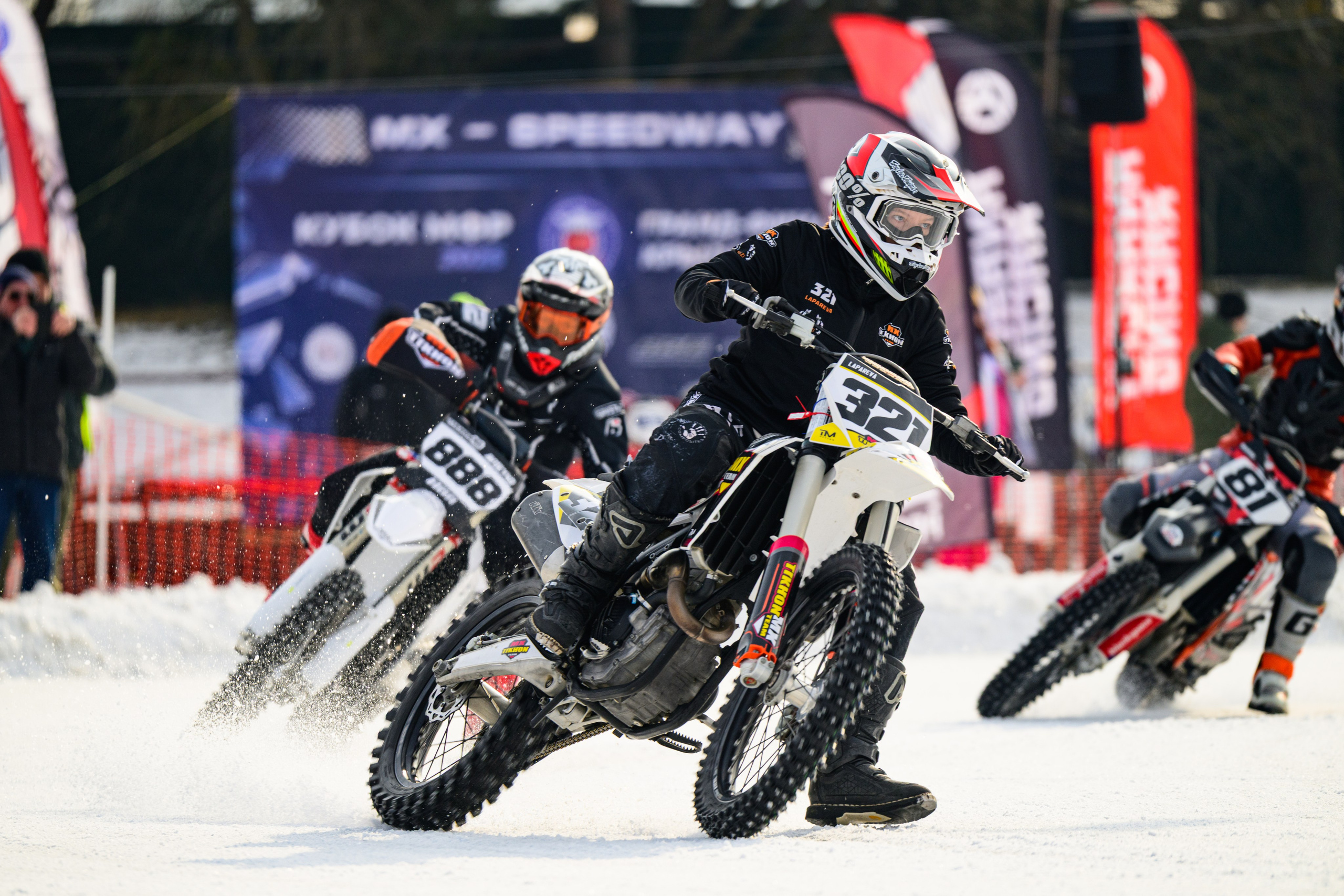 КУБОК МФР по мотокроссу на льду MX-SPEEDWAY, Анархия Рейсинг, Анатолий Ушаков, Мотокросс, Спидвей, Мотогонки, фотограф Антон Медведев, icoguar, Крылатское