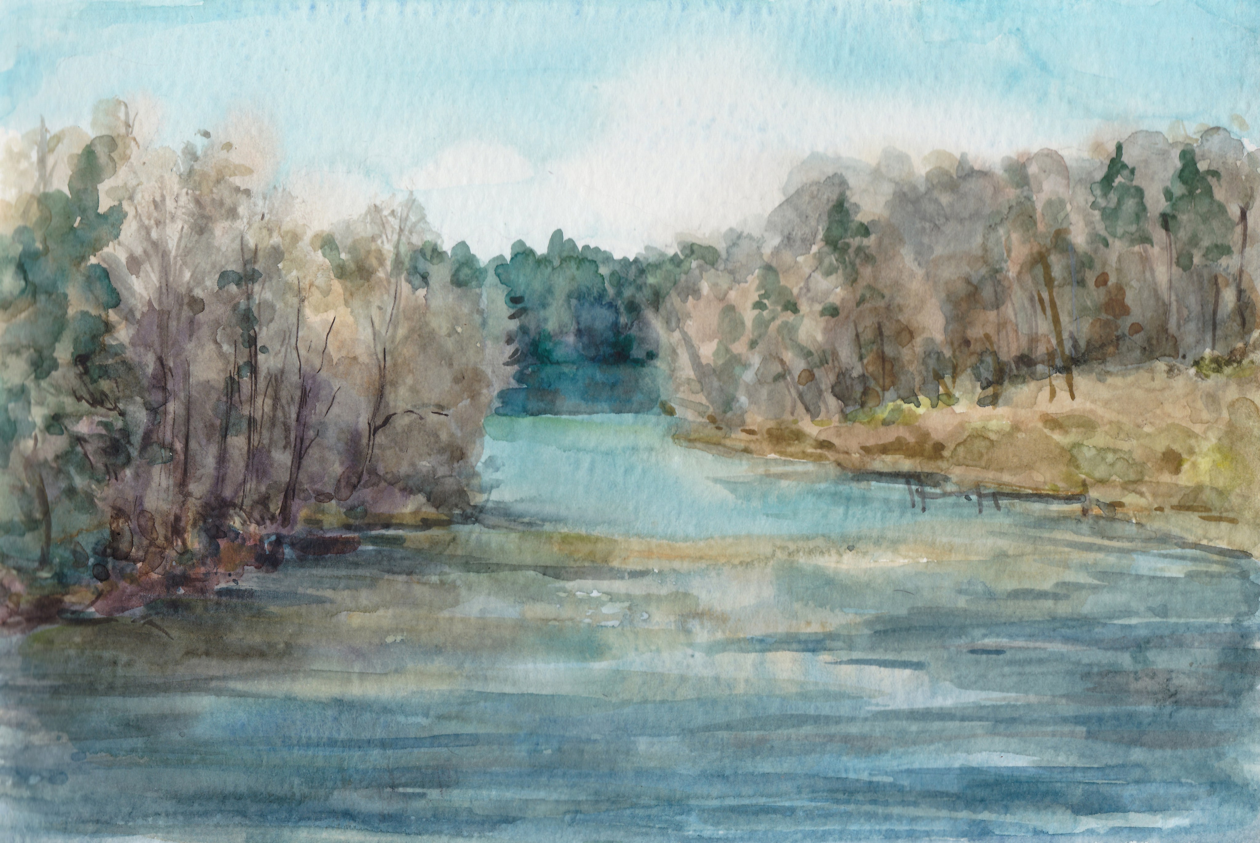 "Весна, конец марта", 2019