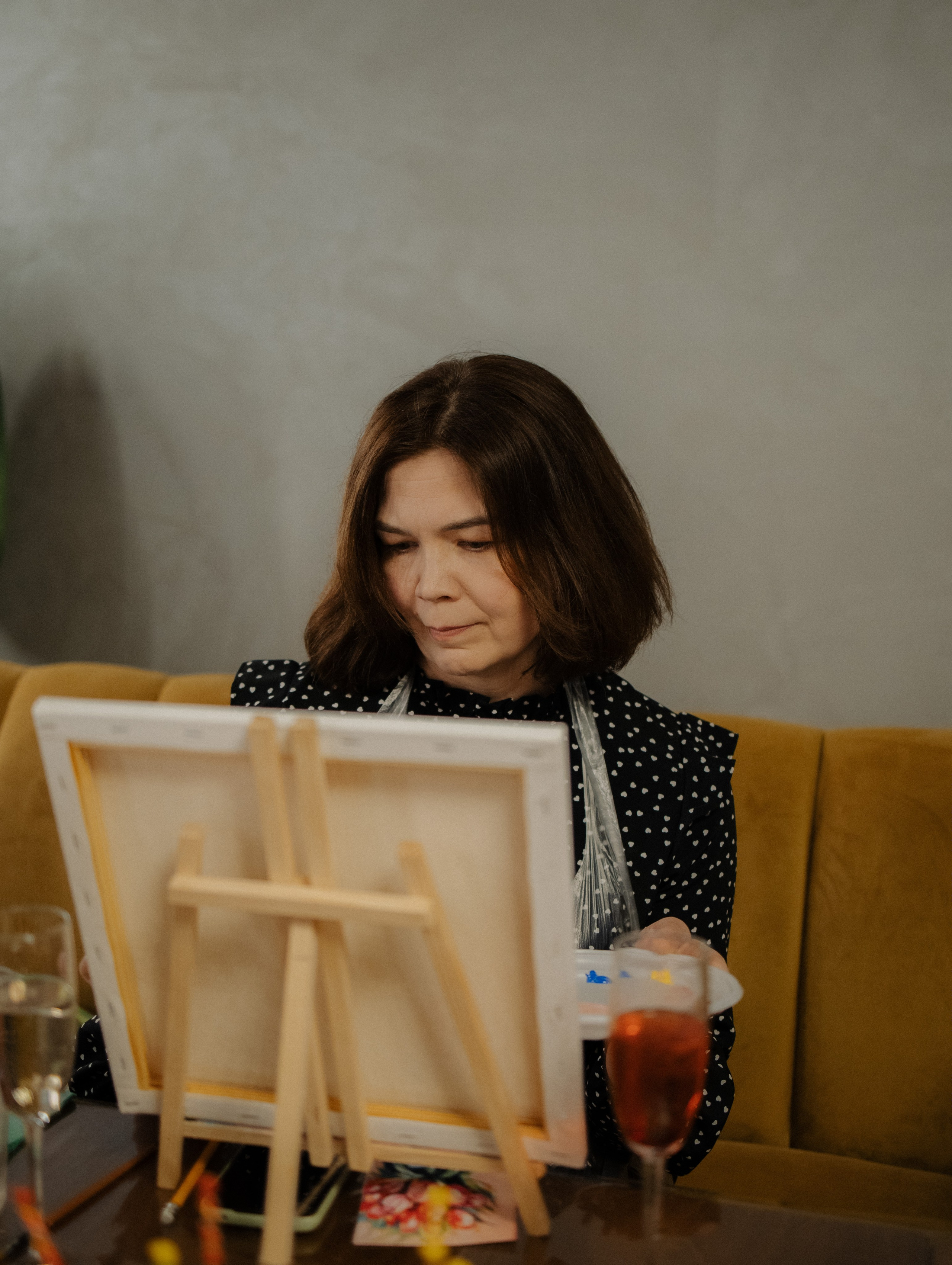 Арт-вечеринки (свечи и рисование). Фотограф Углич и Ярославль Ольга Тятюшкина