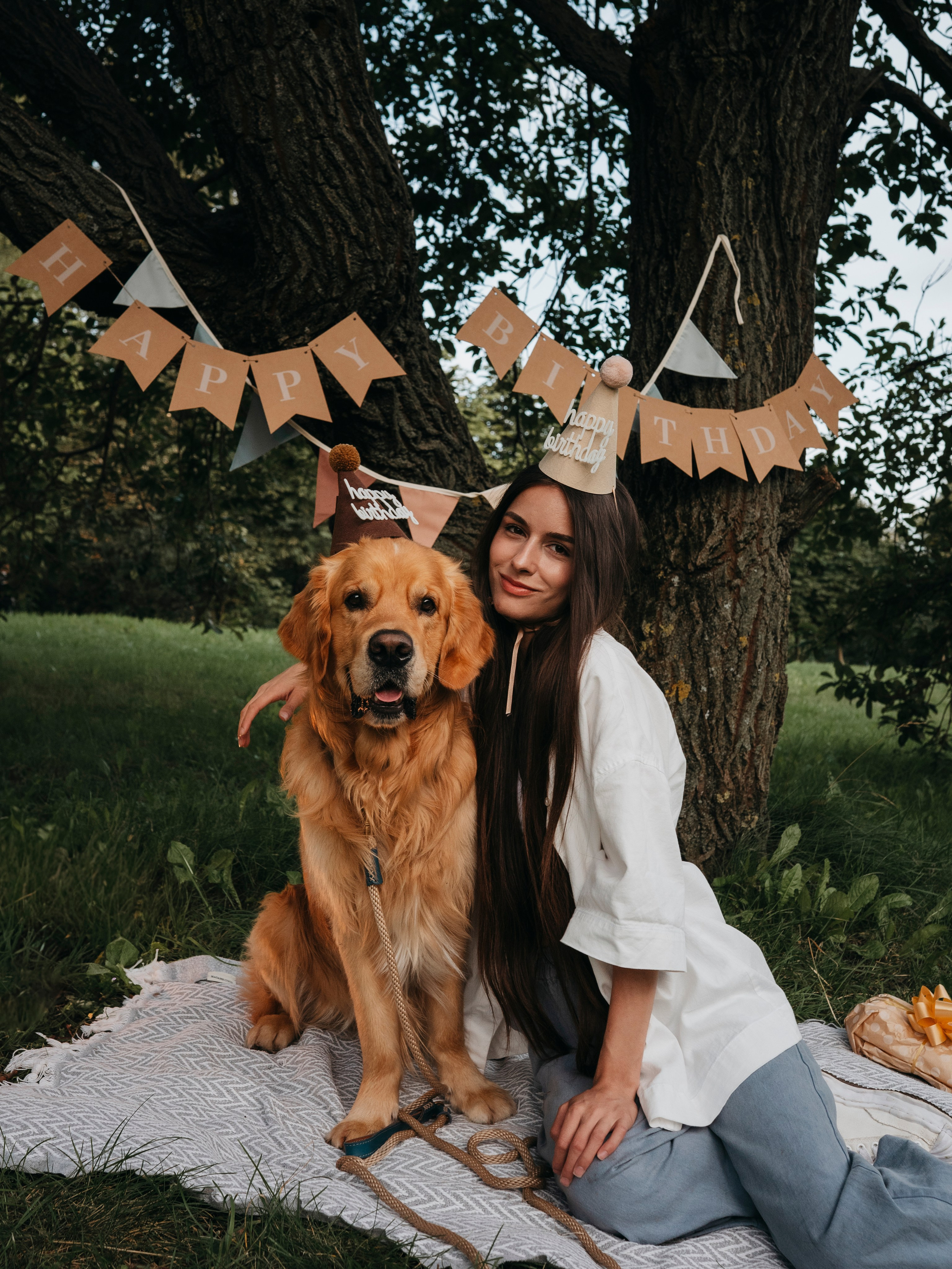 Карина, Саша и Луни. Семейный фотограф анималист Ананьева Мария — Москва