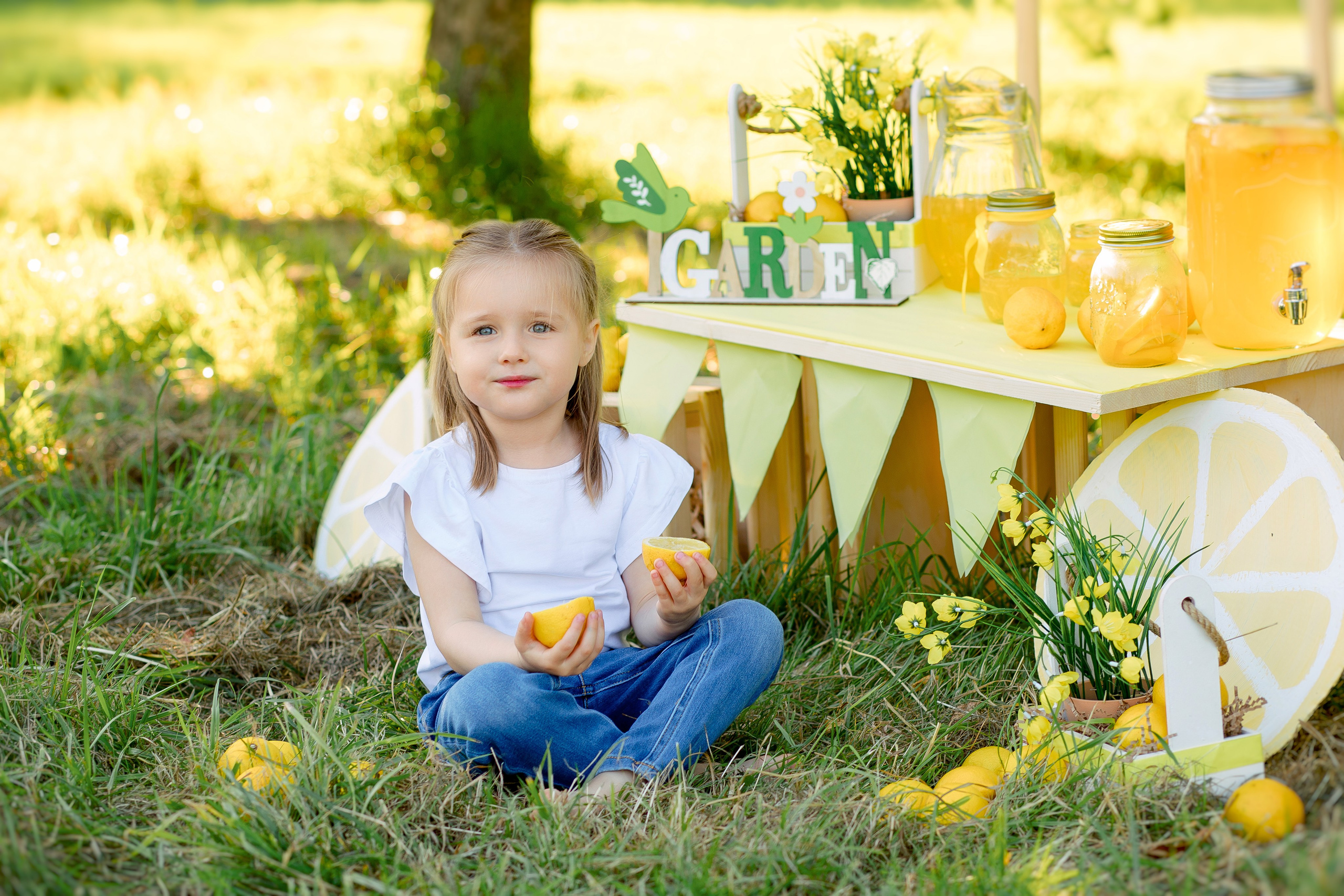Летняя фотосессия в парке мамы и дочери. Фотограф в Санкт-Петербурге, Анна Скворцова