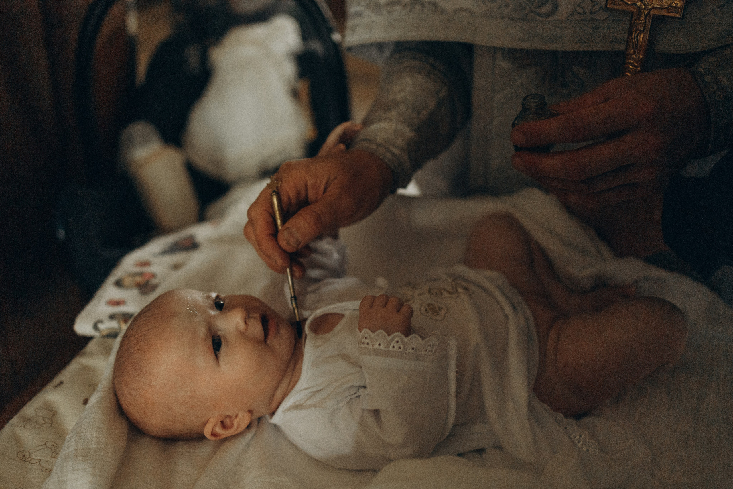 Таинство крещения. Семейный фотограф в Москве Валерия Карпова