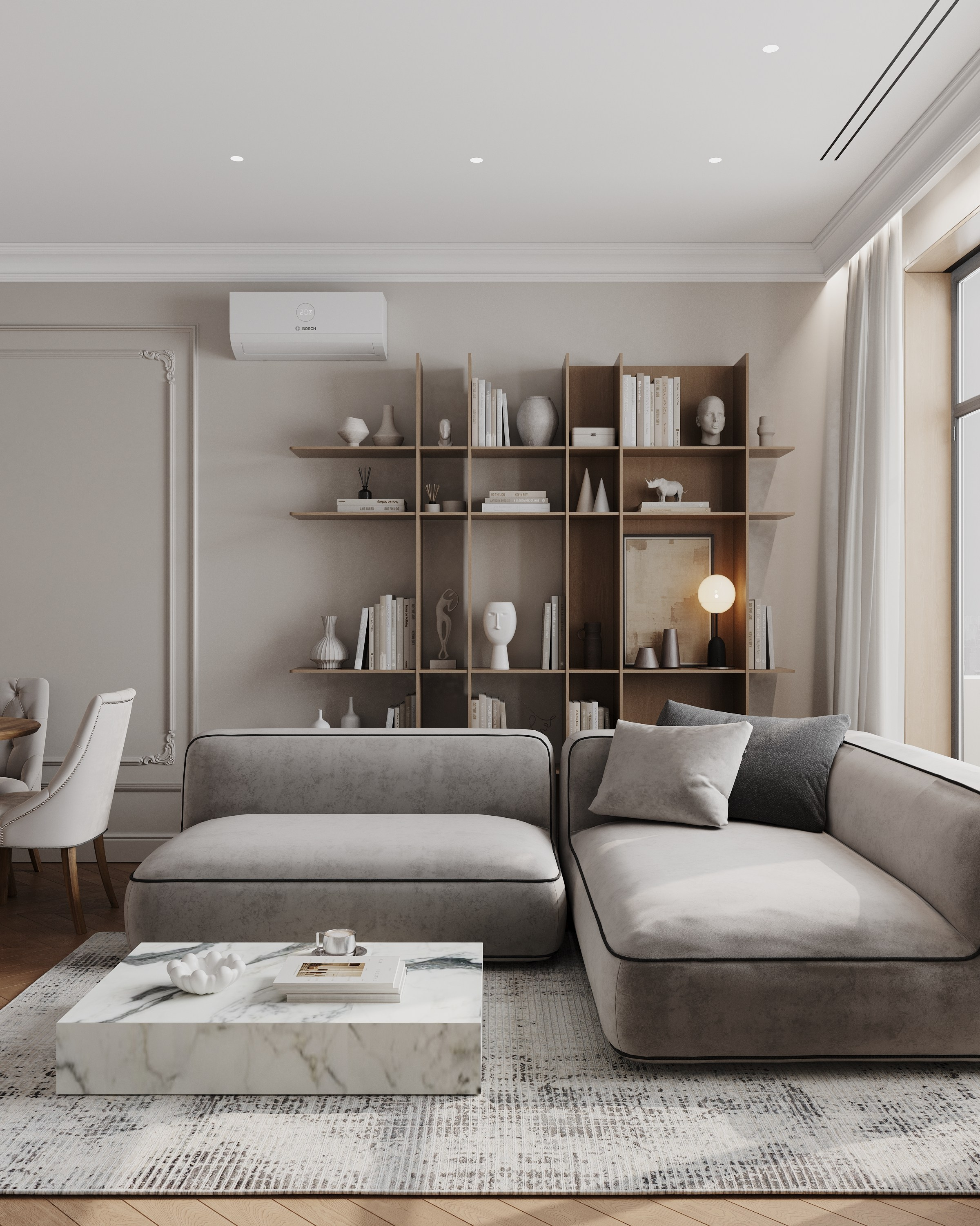 ЖК Легенда Московский 65 106 кв.м, г. Санкт-Петербург. 3d визуализатор Анастасия Науменко