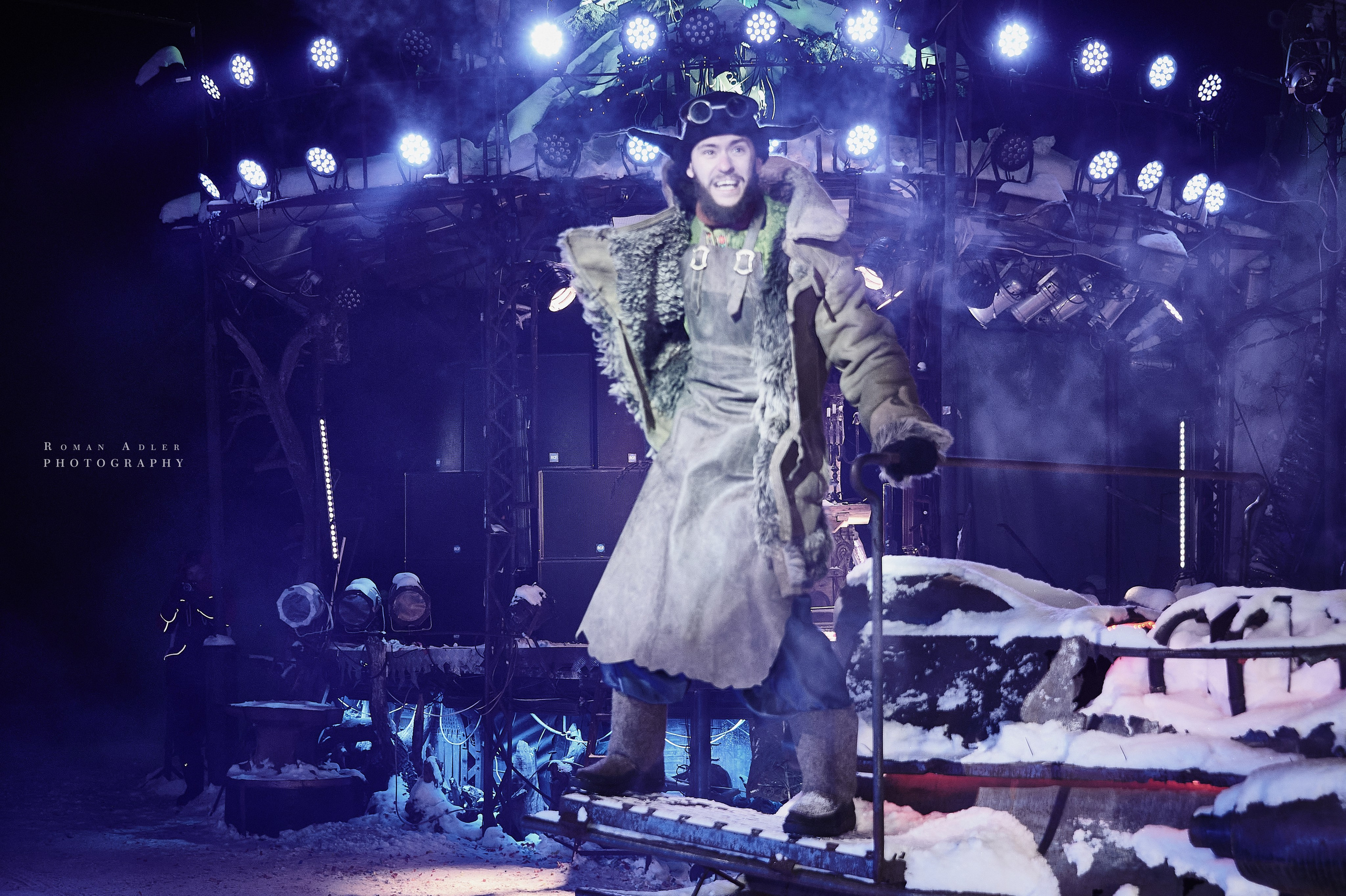 Новогодняя сказка от Ночных волков. Фотограф Роман Адлер