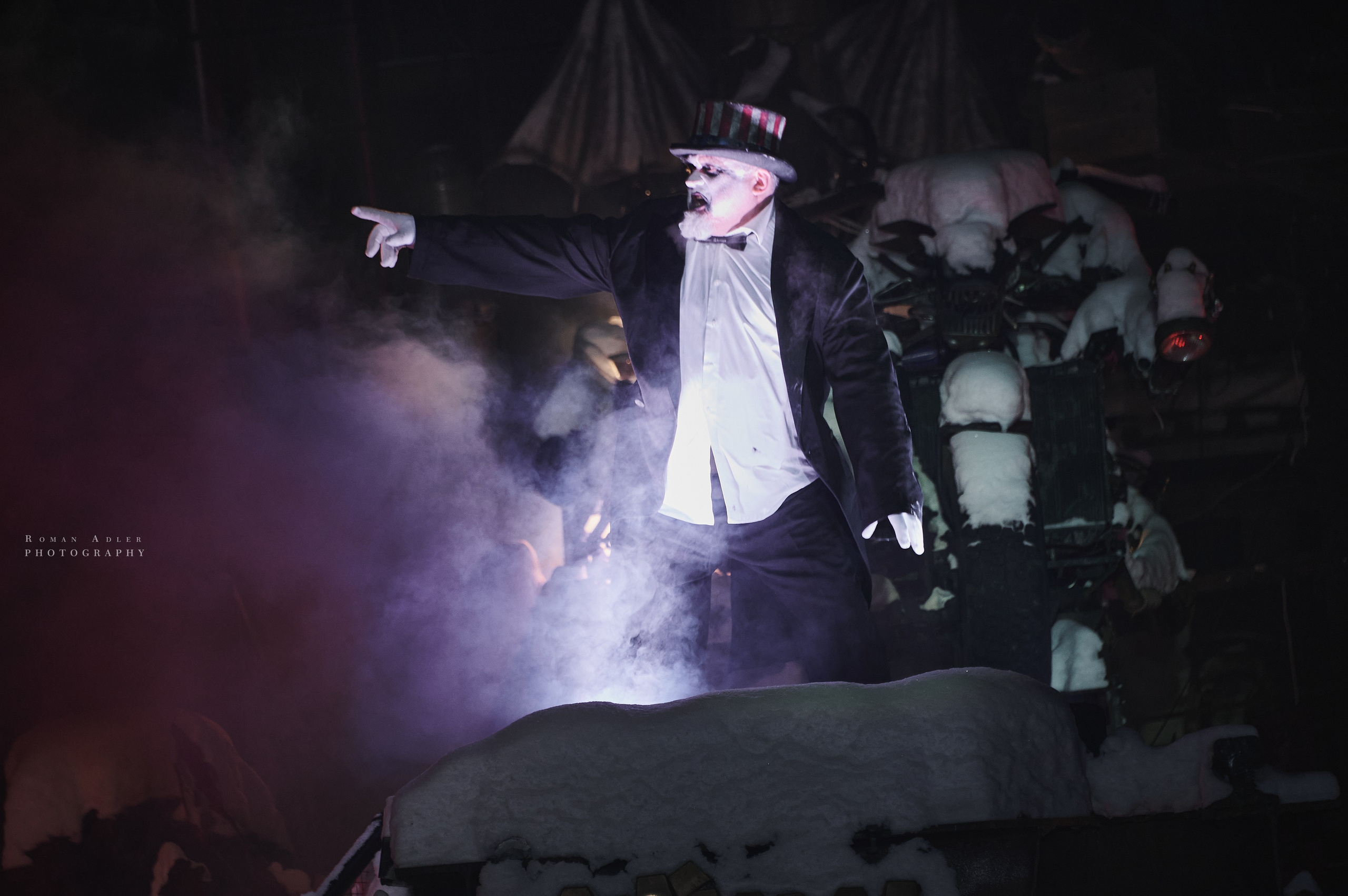 Новогодняя сказка от Ночных волков. Фотограф Роман Адлер