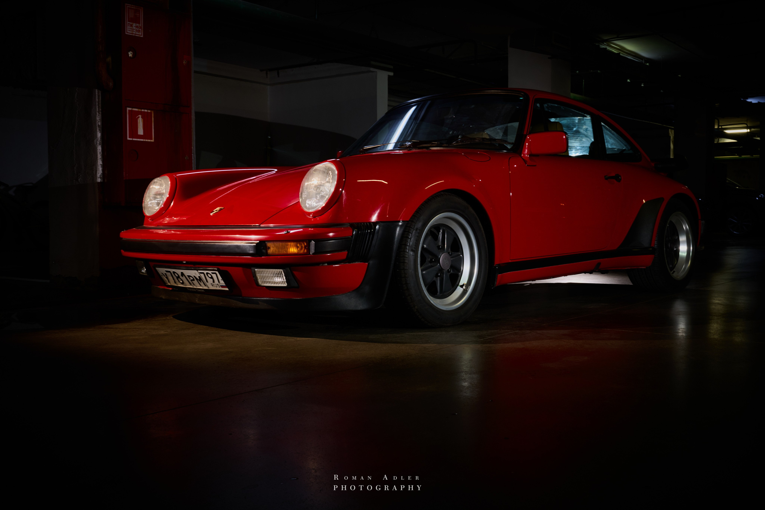 Porsche 911 Turbo. Фотограф Роман Адлер