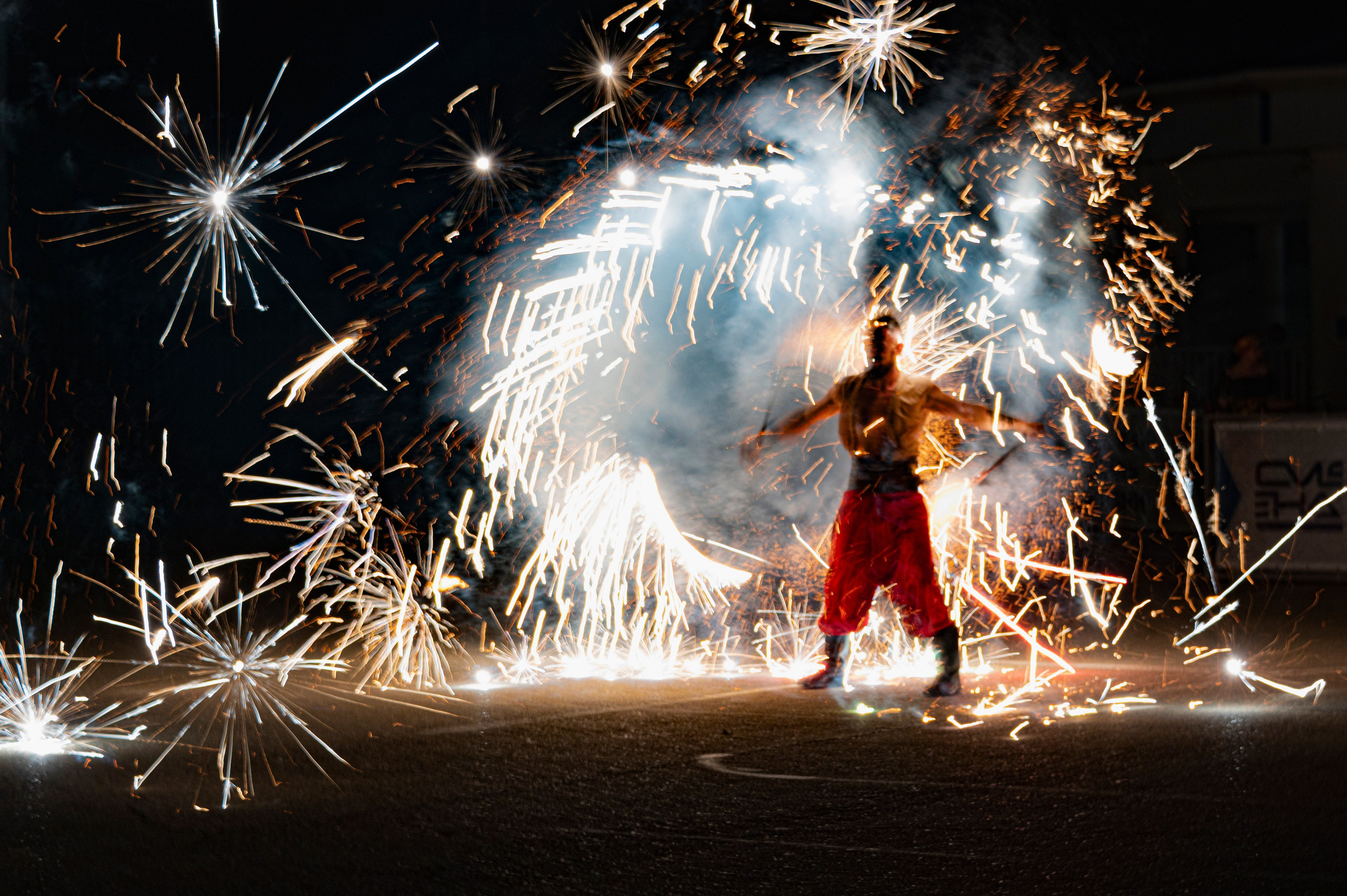 Файершоу. Фотограф Роман Адлер