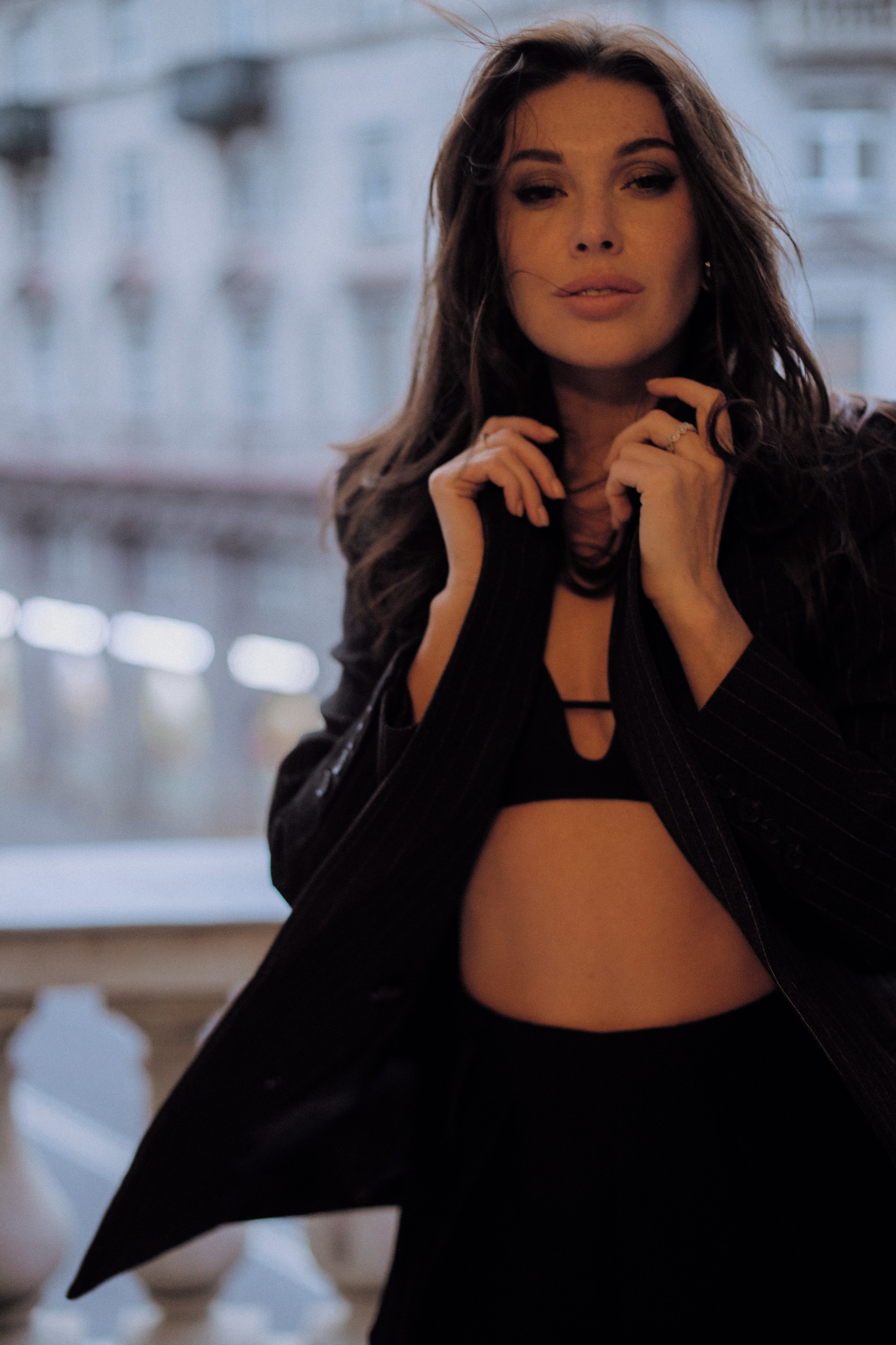 Вероника (съемка на балконе). Фотограф в Москве и Санкт-Петербурге Дарина