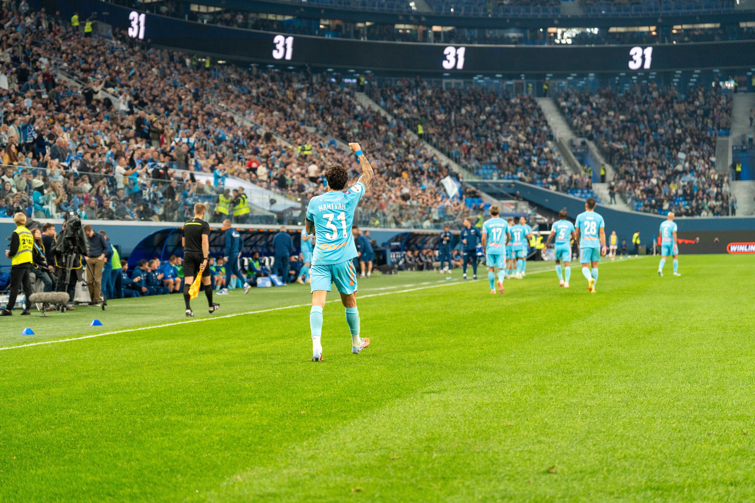 Зенит — Динамо (Москва): фотогалерея РПЛ, 13 тур на Газпром Арене | Антон Гауф. Спортивный фотограф в Санкт-Петербурге | Антон Гауф