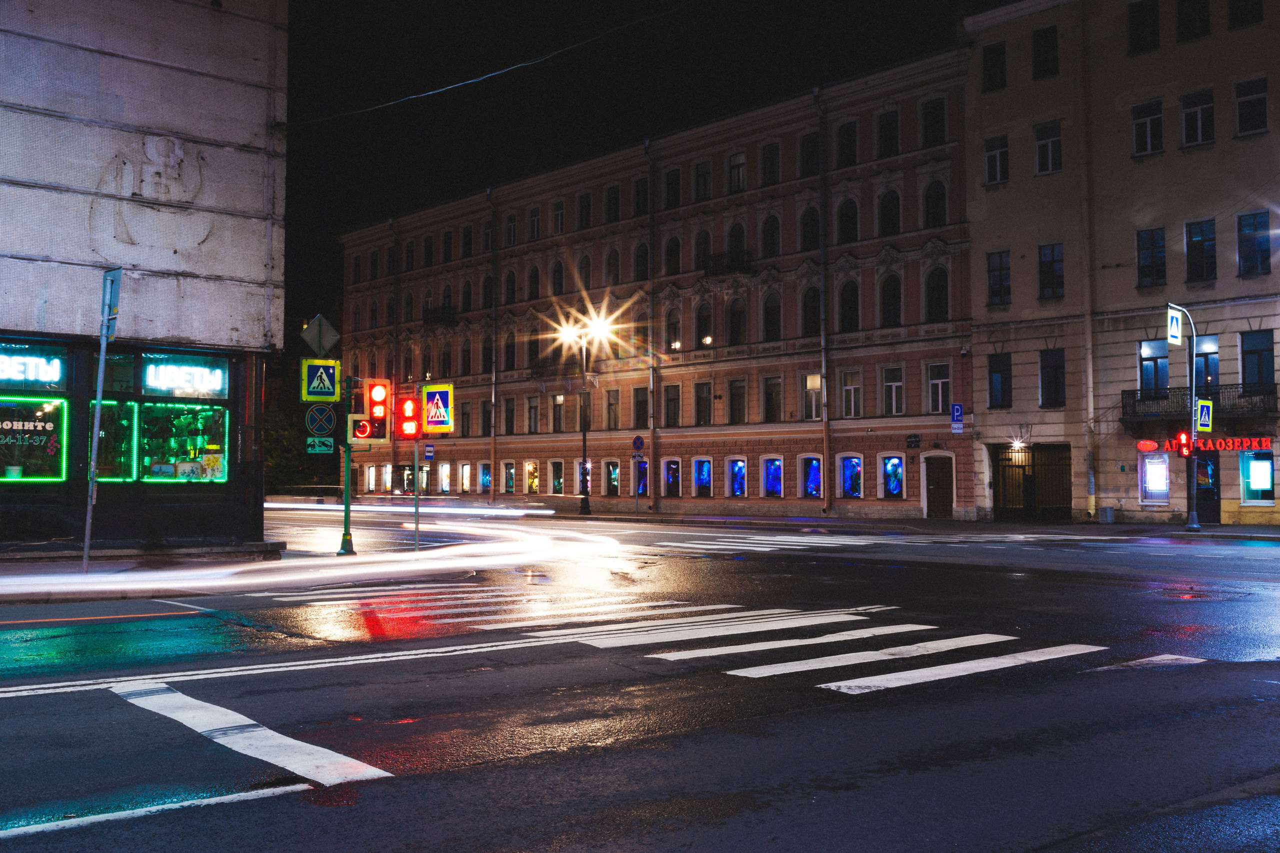Ночь. Фотограф Адигамова Юлия в Петербурге