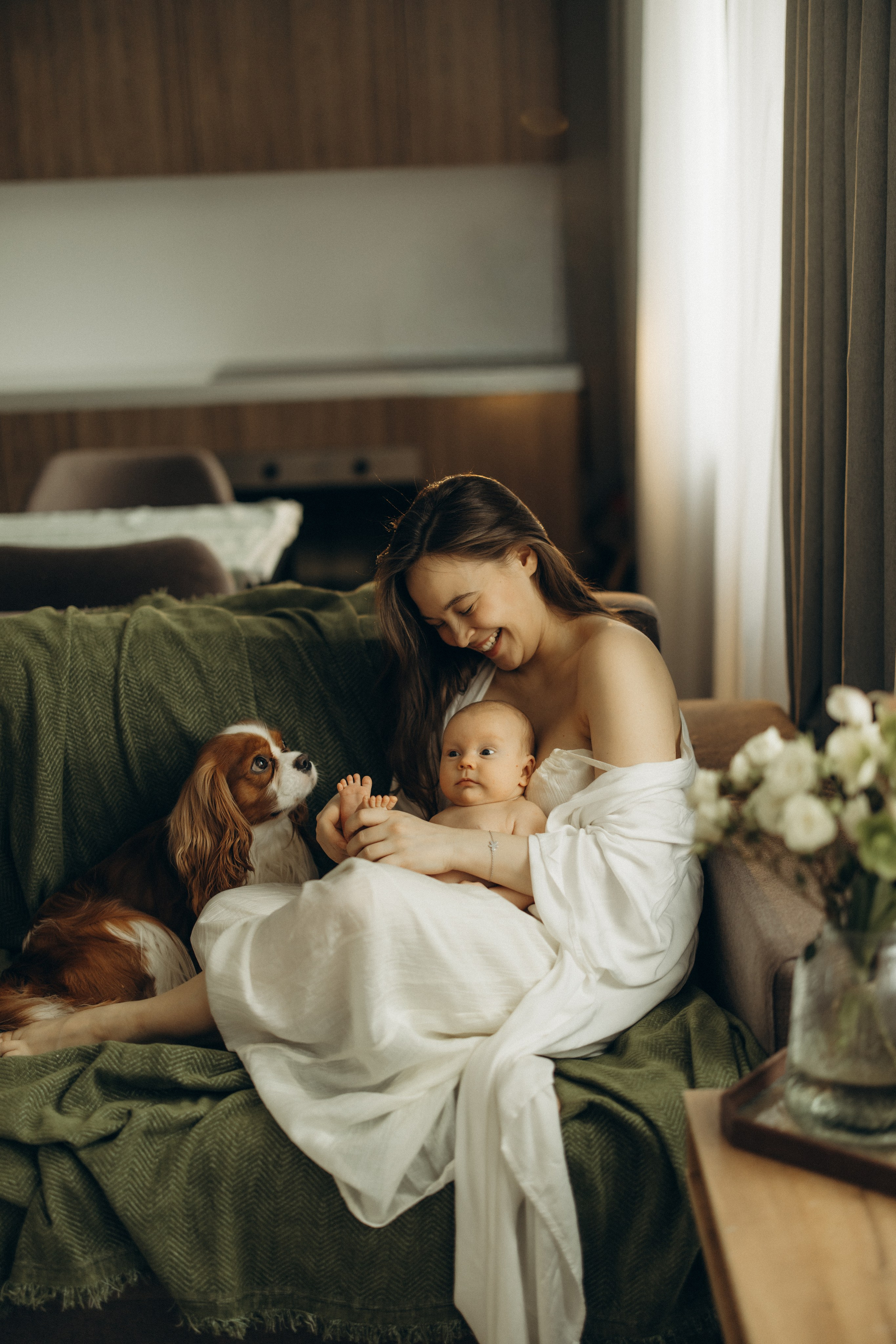 Аня, Ефим, Лимон. Семейный фотограф Оля Гладченко