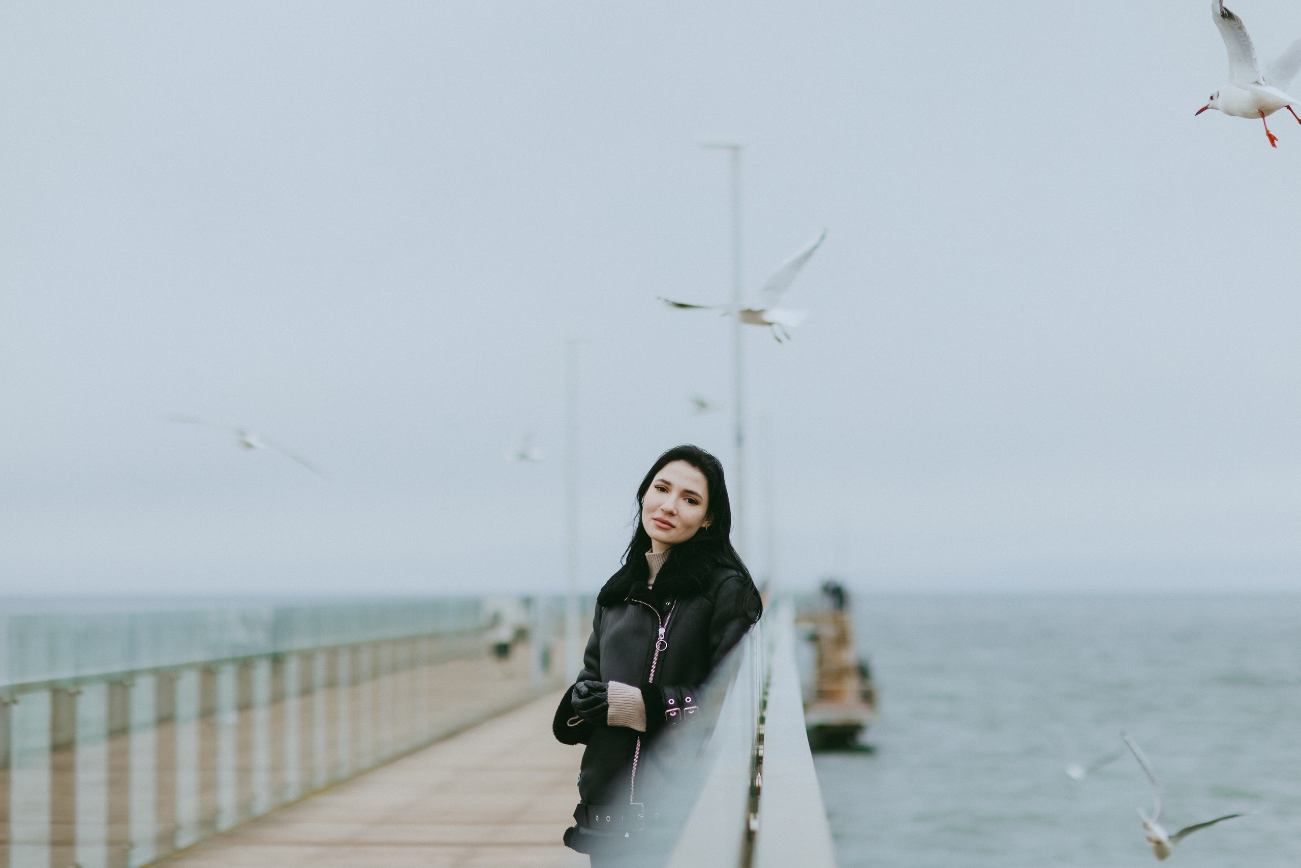 Хмурый февраль для Валентины. Фотограф Зеленоградск Красильникова Елена