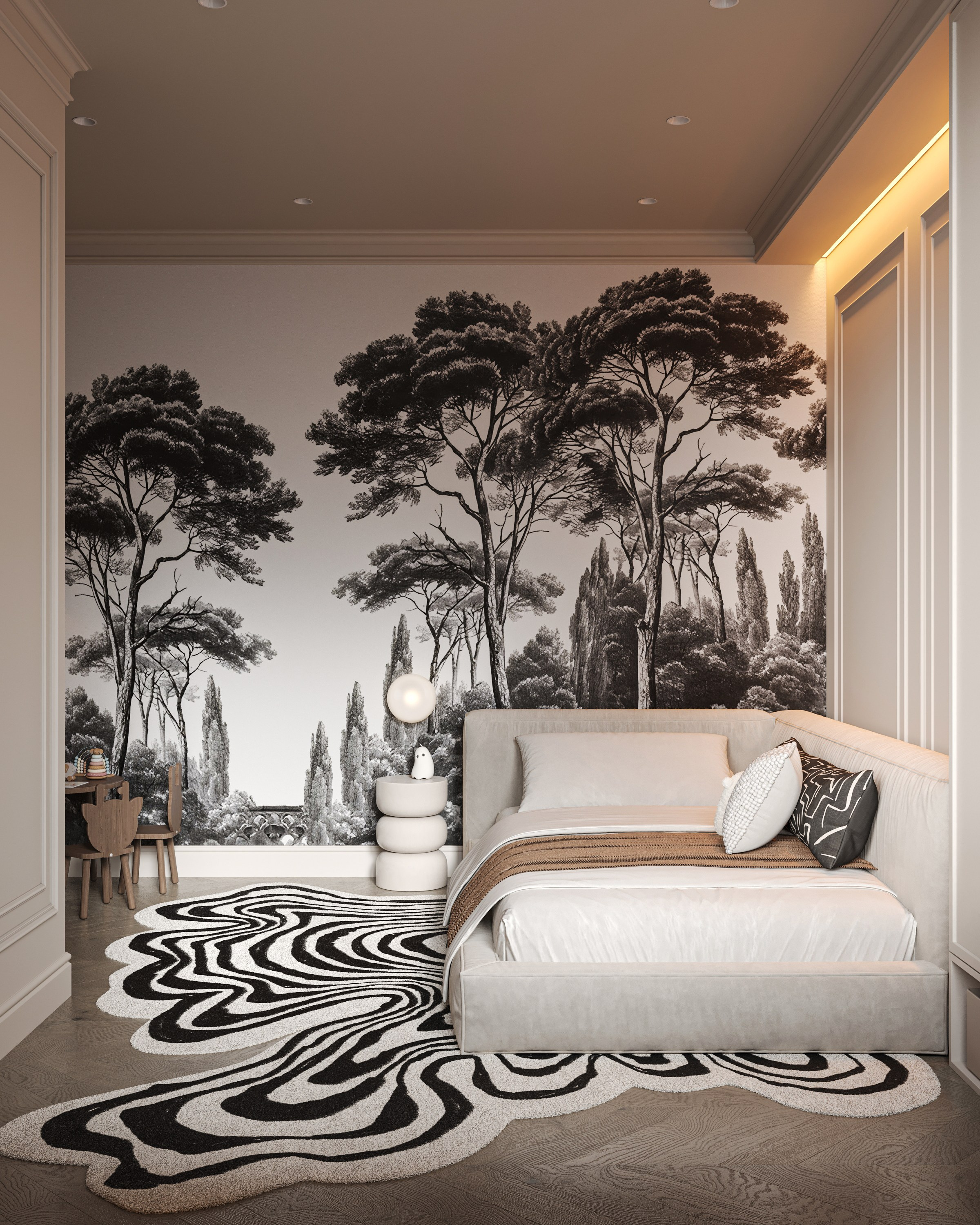 Детская ЖК «Континенталь». 3D визуализация интерьера Надежда Соколова