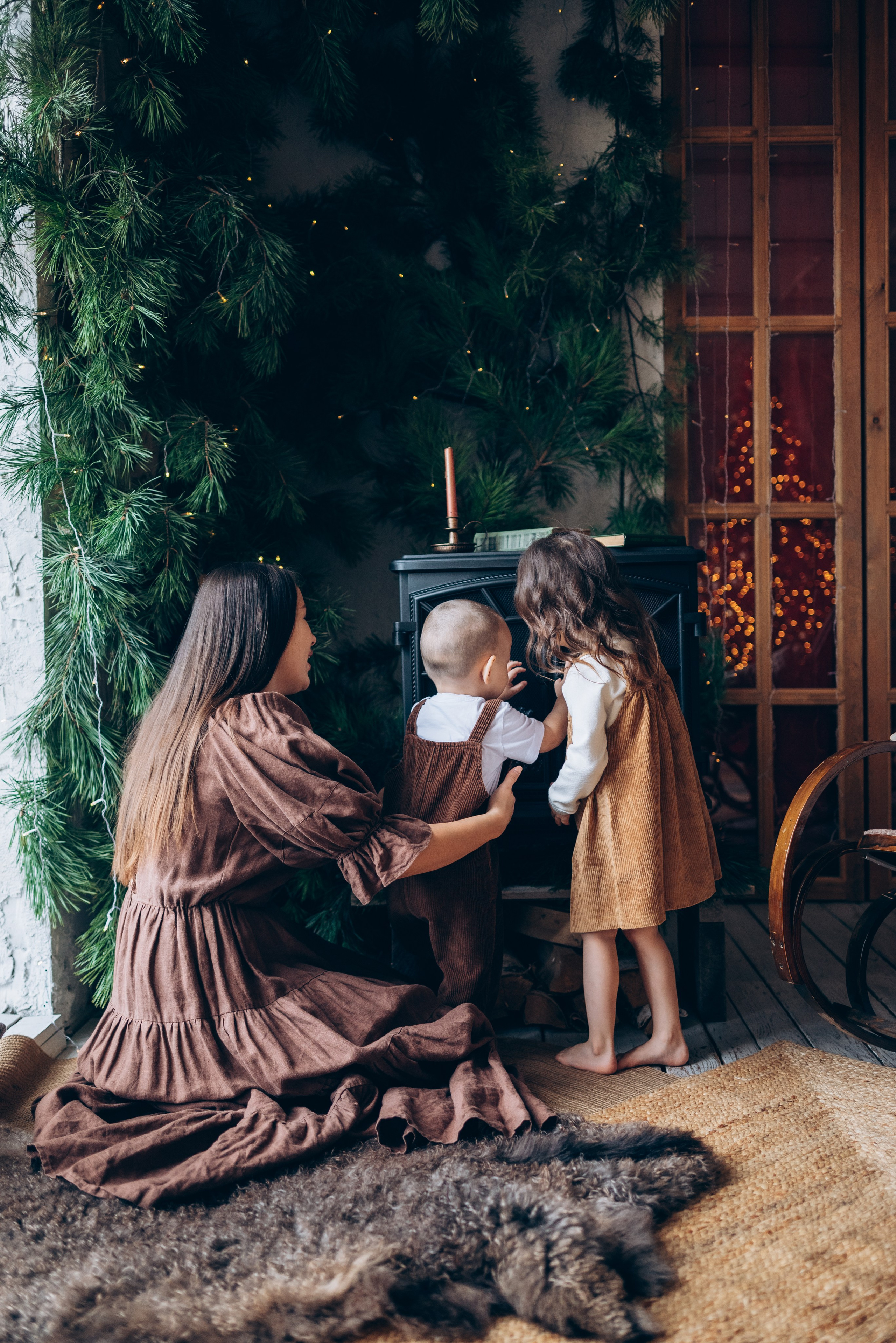 Новый год в сказке. Семейный фотограф в Тюмени Ксения Мязитова