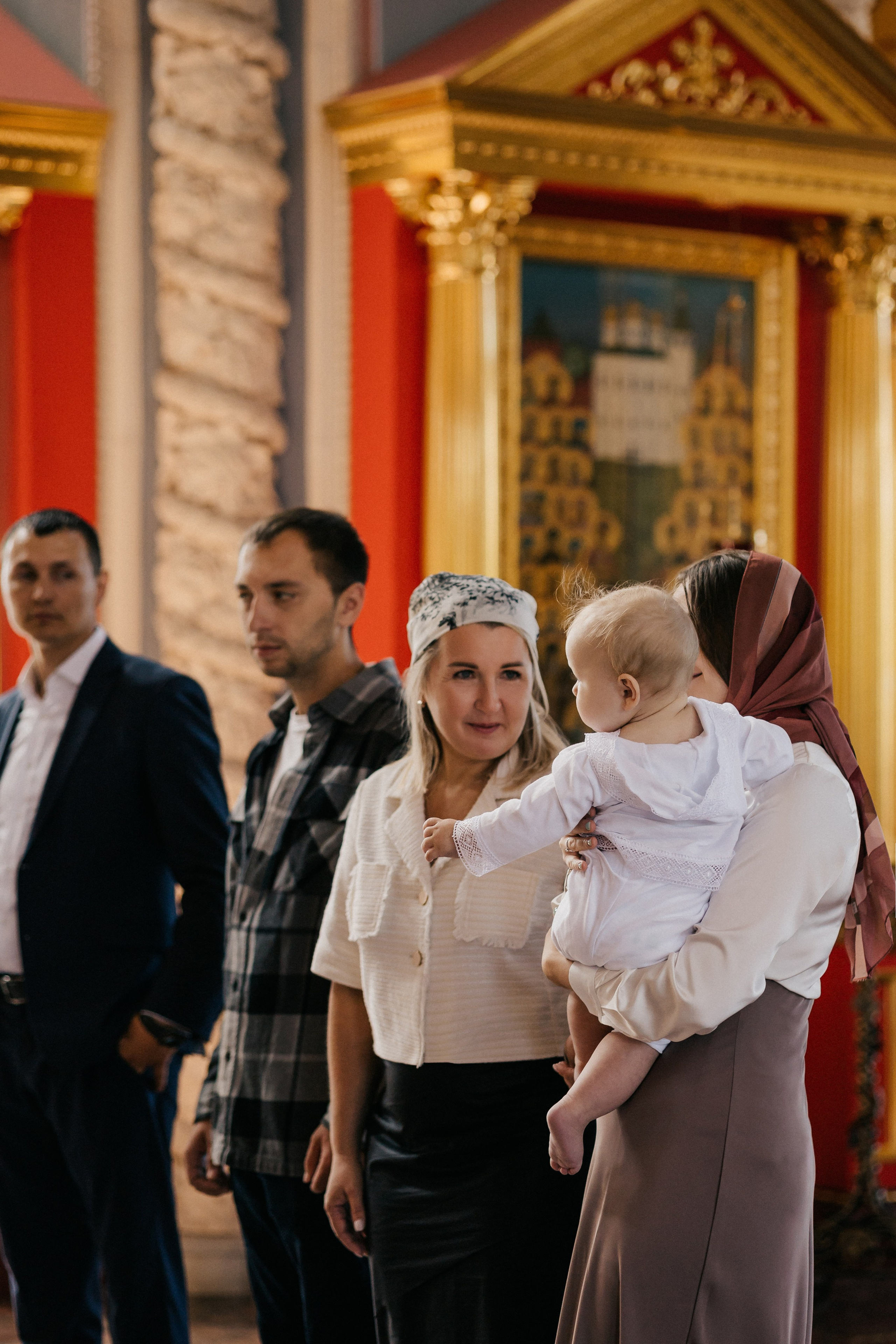 Крещение в Соборе в честь князя Георгия Всеволодовича. Фотограф Нижний Новгород