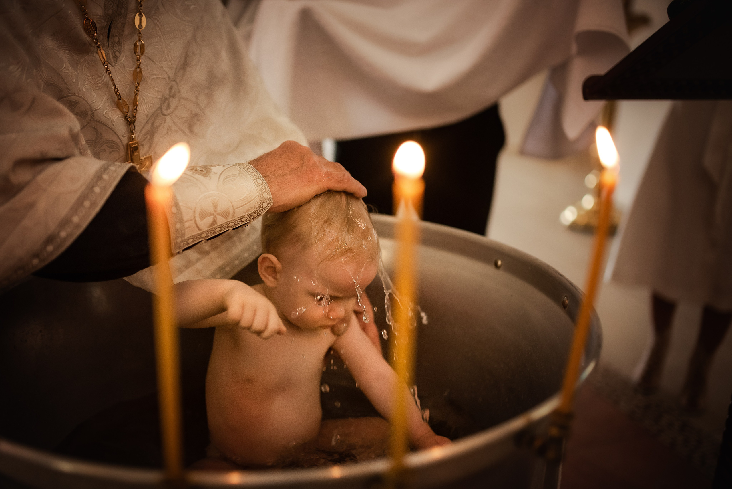 Таинство Крещения. Профессиональный семейный и церковный фотограф в Ростове-на-Дону