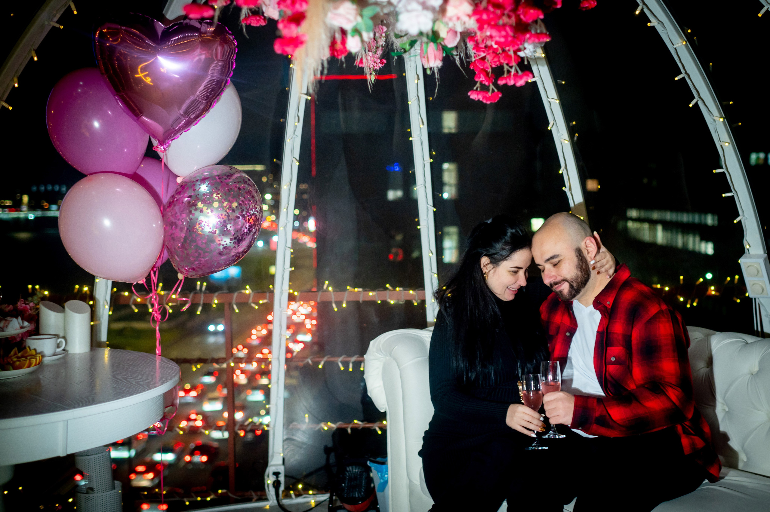 Гендер-пати на крыше Питера. Портретный, семейный и свадебный фотограф в Санкт-Петербурге и в Пушкине Ширяев Денис