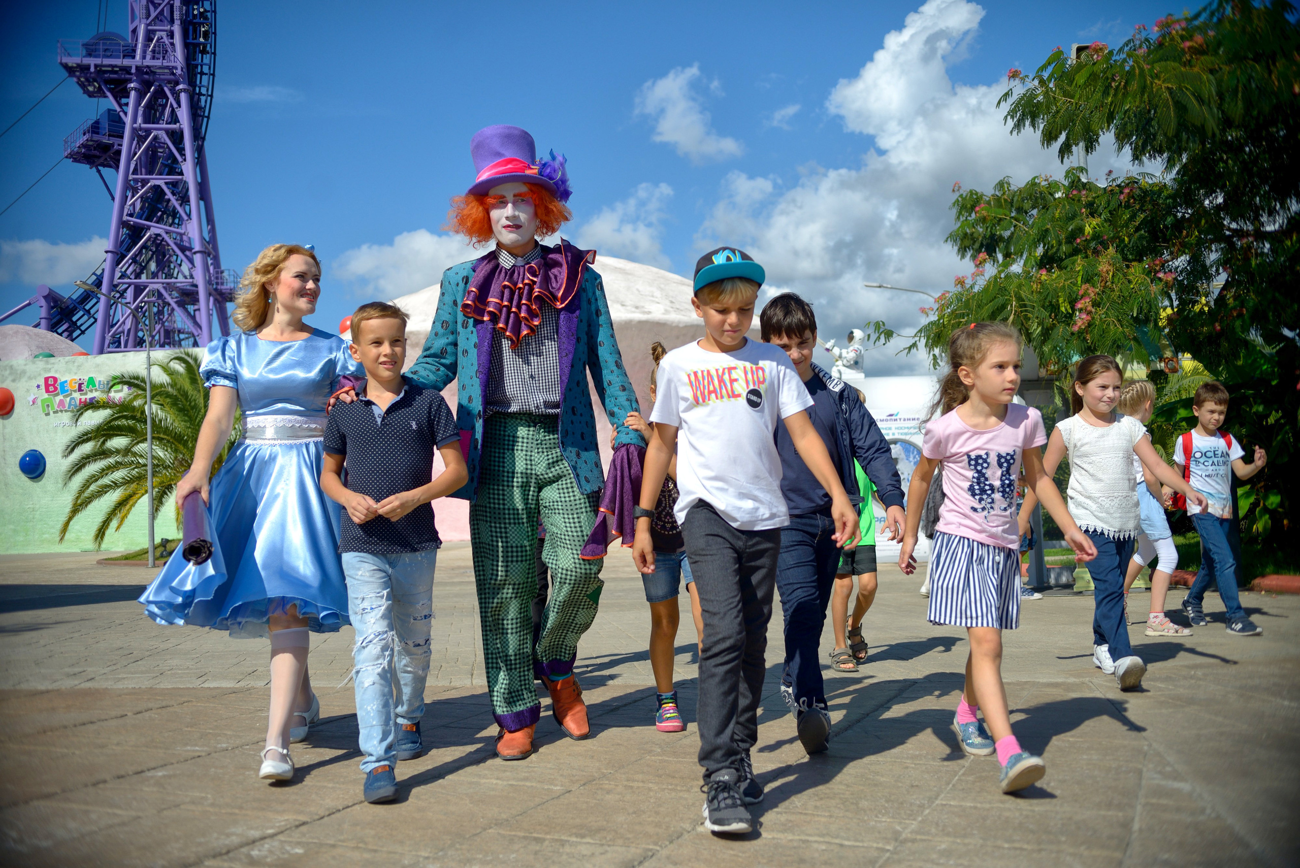 Детский День Рождения в Сочи Парке. Фотограф в Сочи Дмитрий Полянский