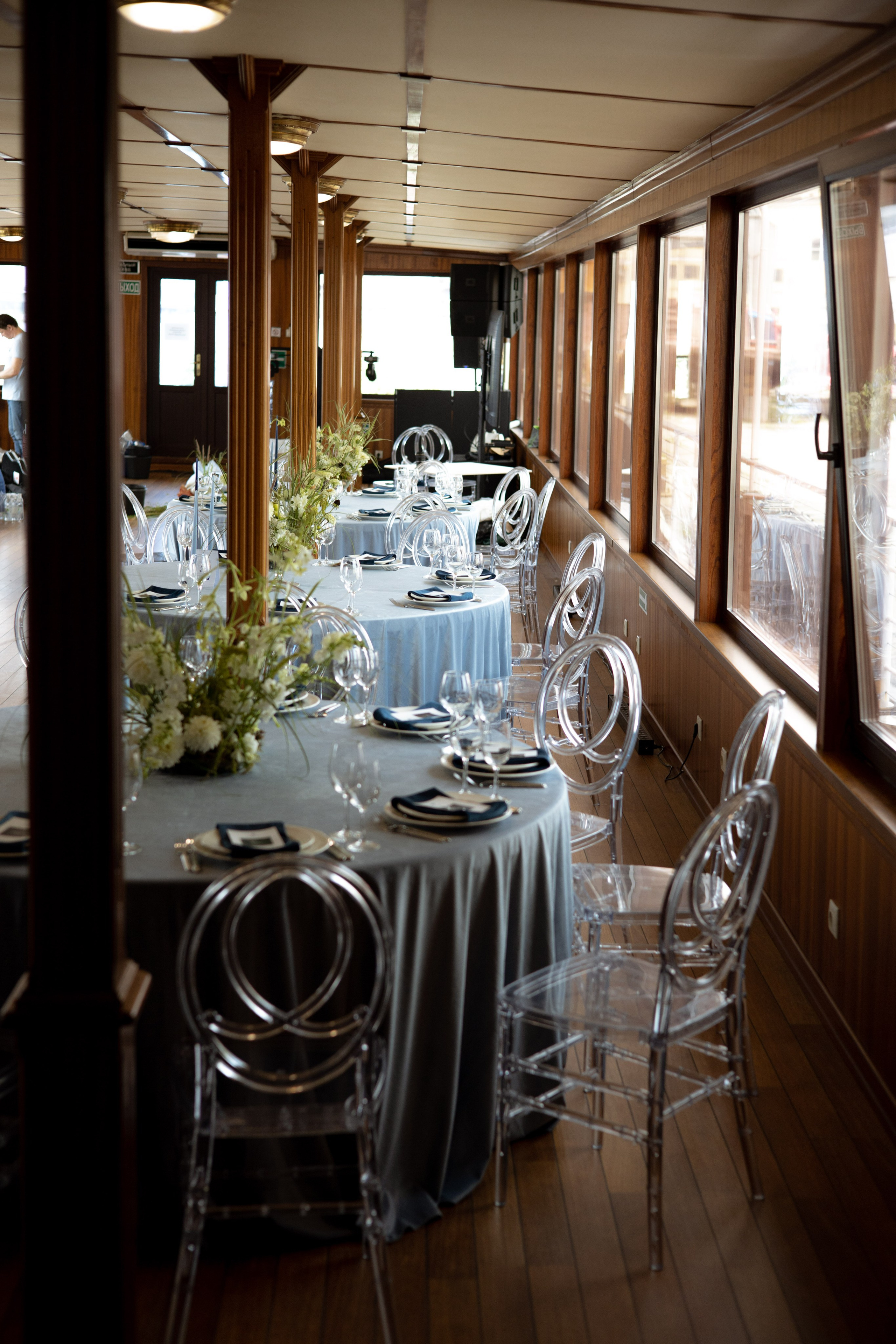 Мужской ДР. Теплоход «Императрица». Оформление свадеб, декор свадеб Вера Маркова, Москва