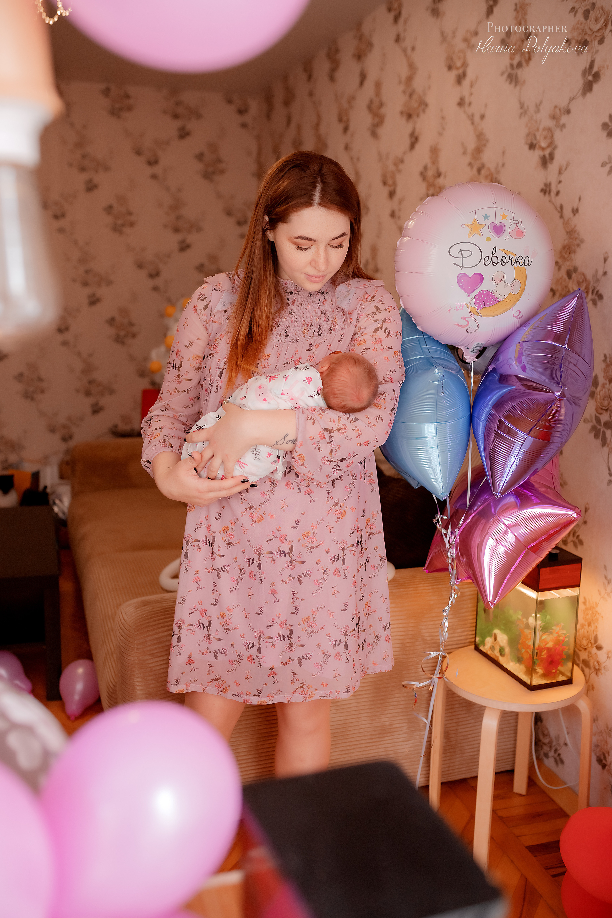 Выписка из роддома. Семейный и детский фотограф Мария Полякова